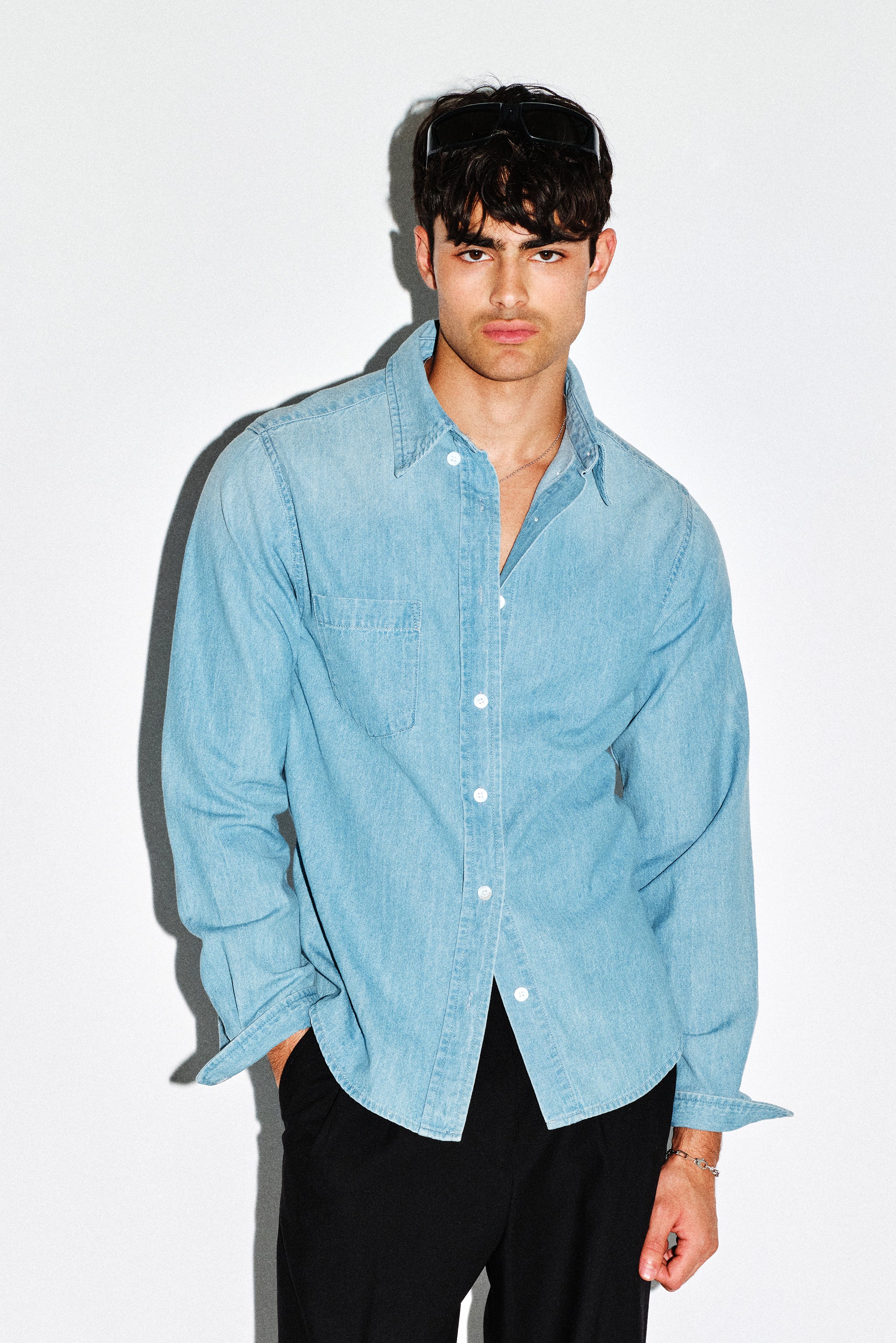 Beachwood Western Denim Shirt - Image 17