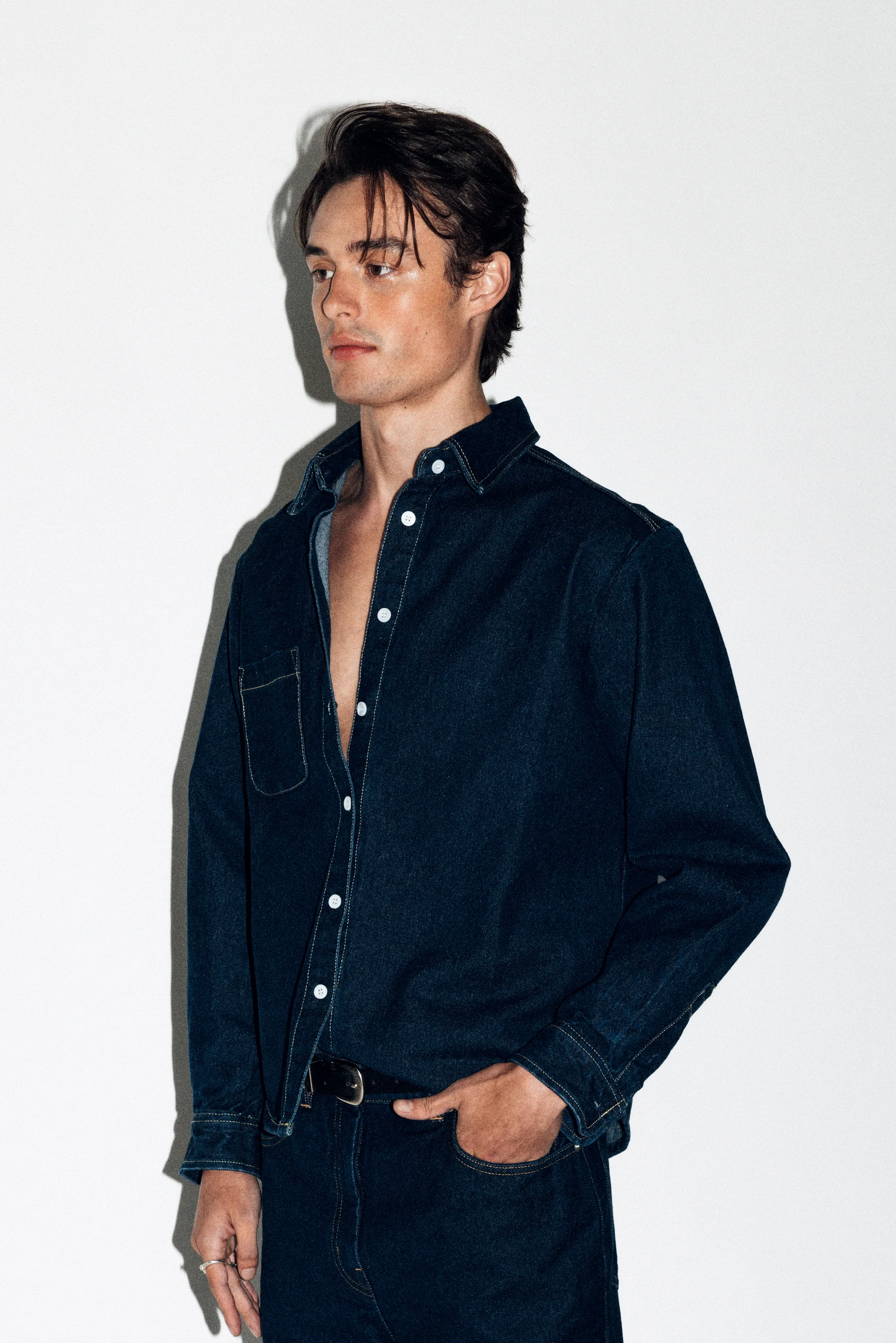 Beachwood Western Denim Shirt - Image 6