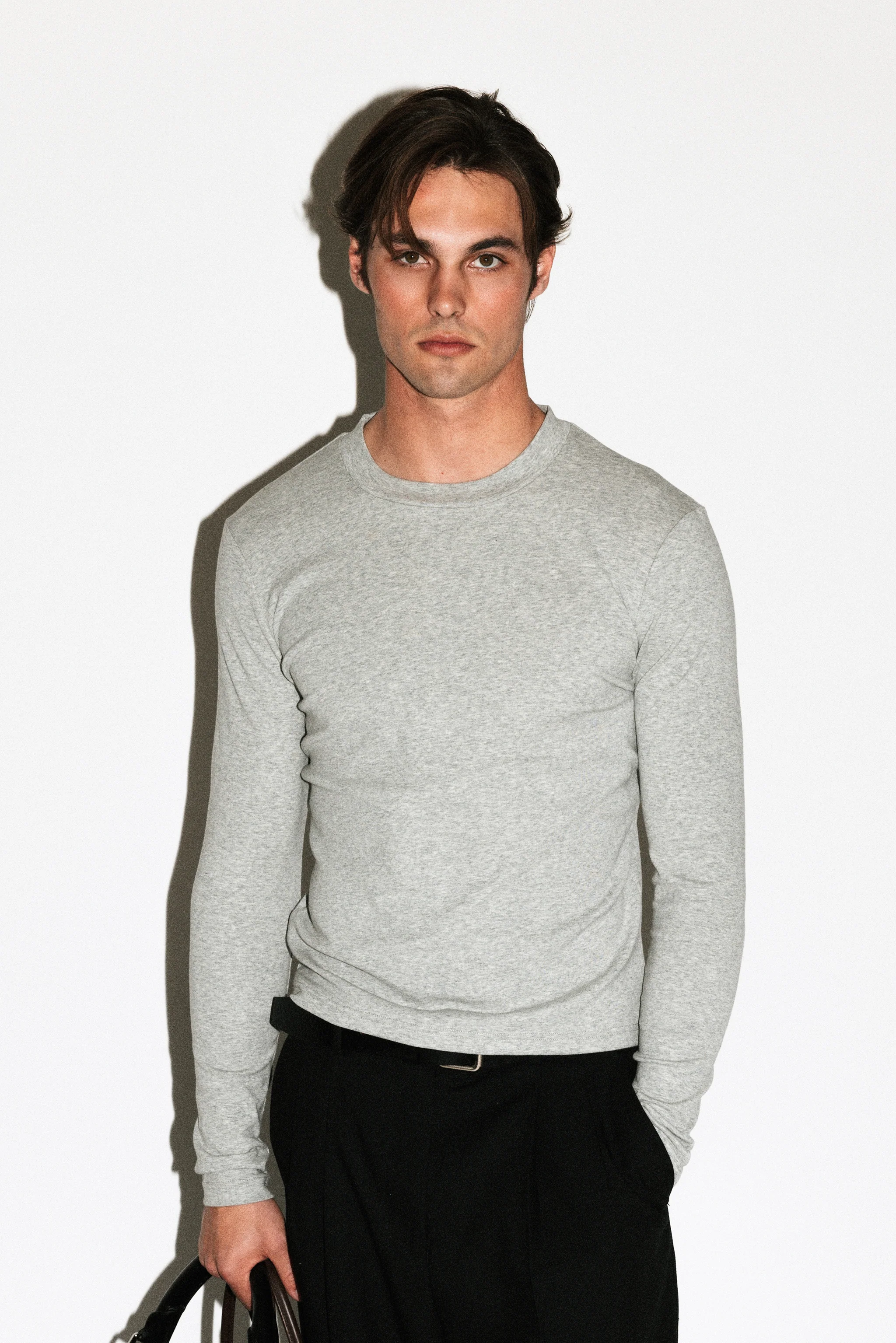 Benton Slim Long Sleeve Tee - Image 17