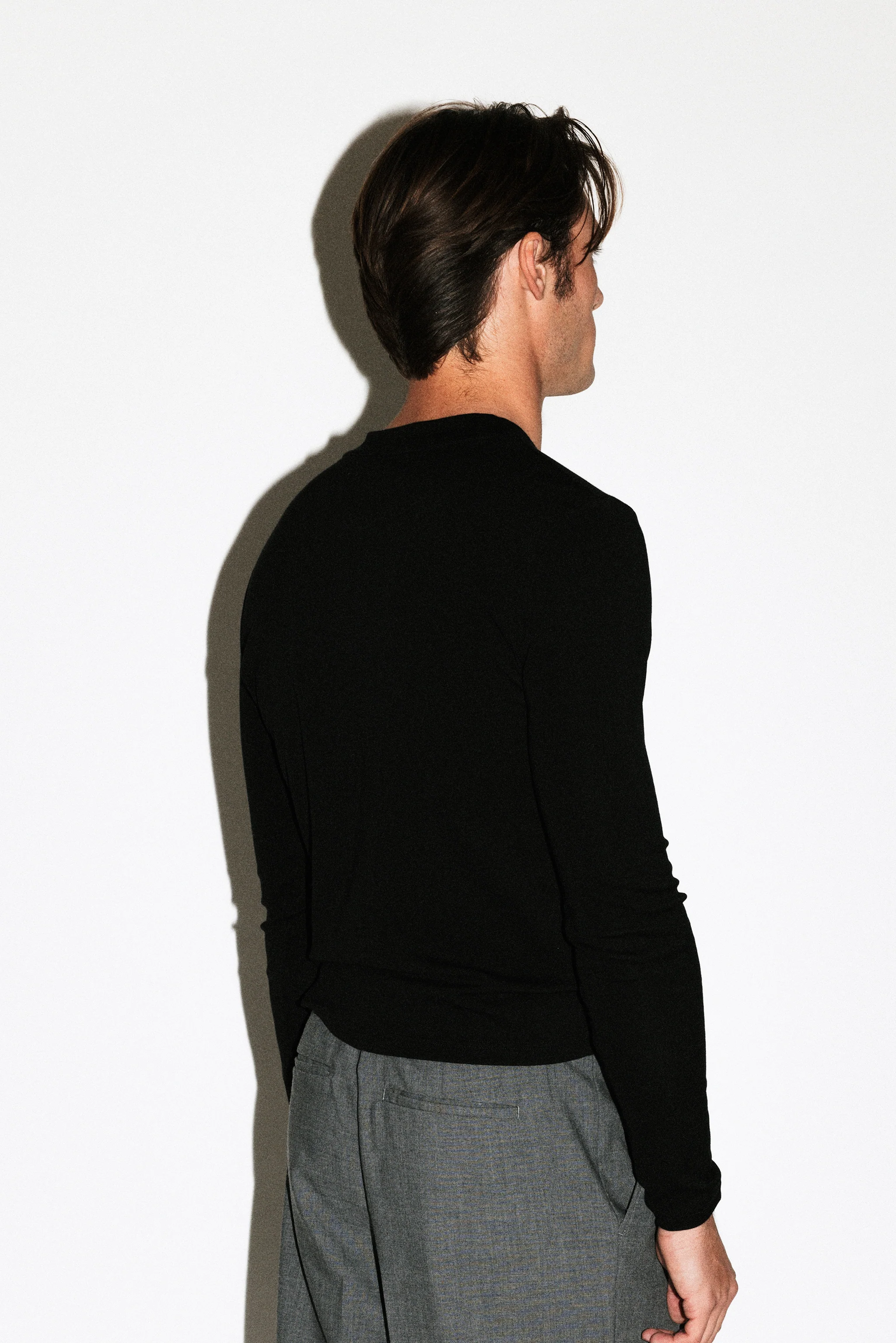 Benton Slim Long Sleeve Tee - Image 3