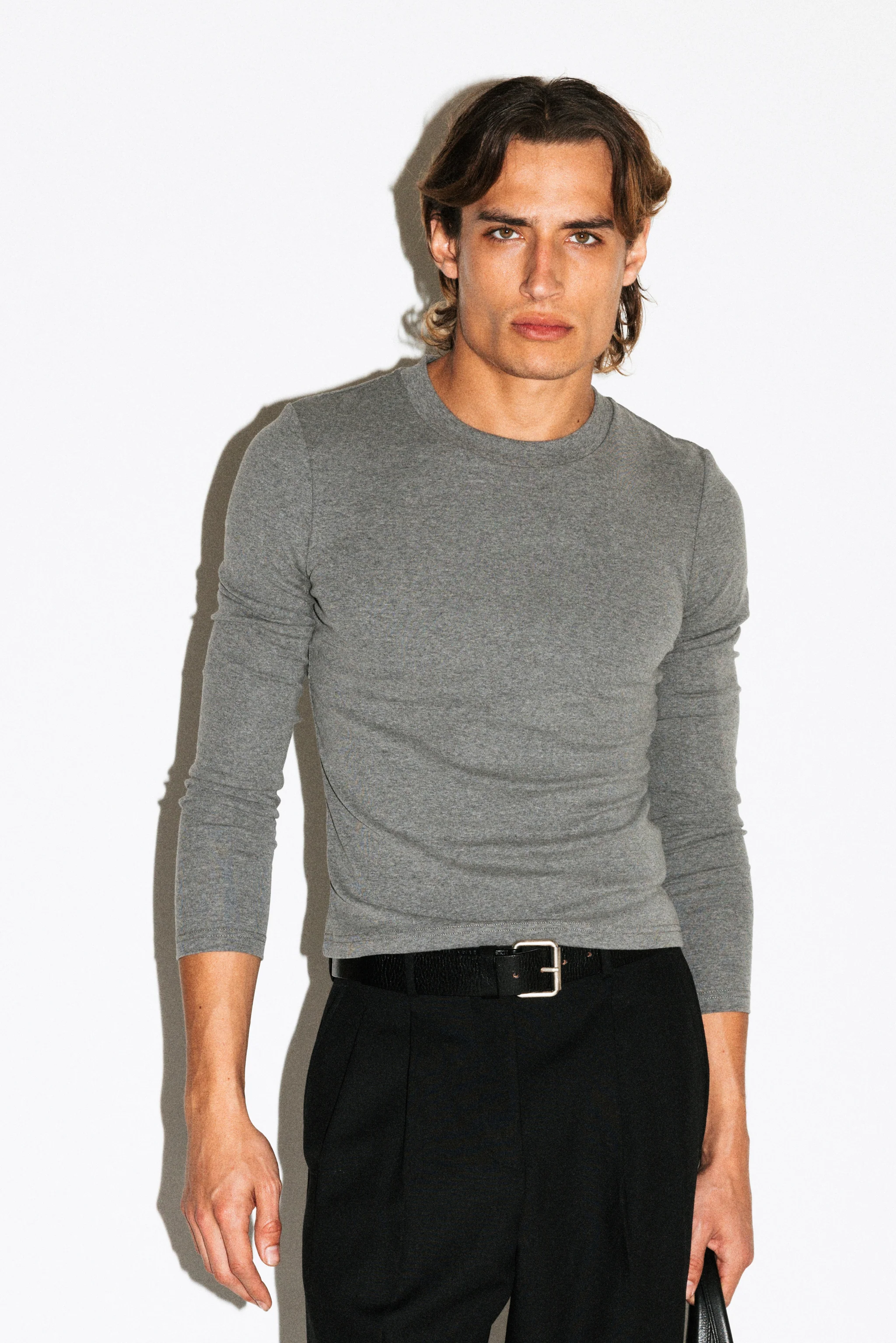 Benton Slim Long Sleeve Tee - Image 5