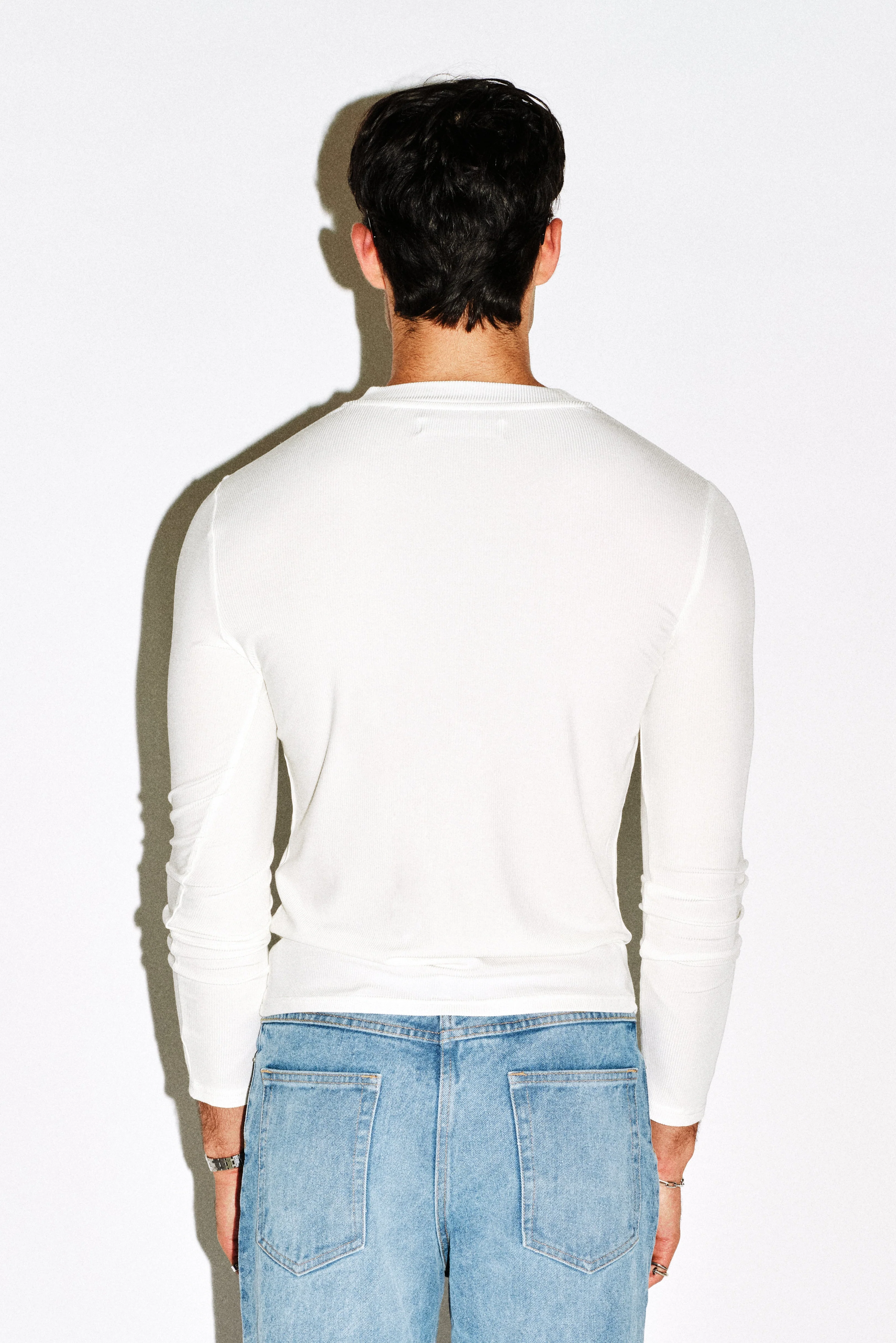 Berendo Slim Ribbed Long Sleeve - Image 8