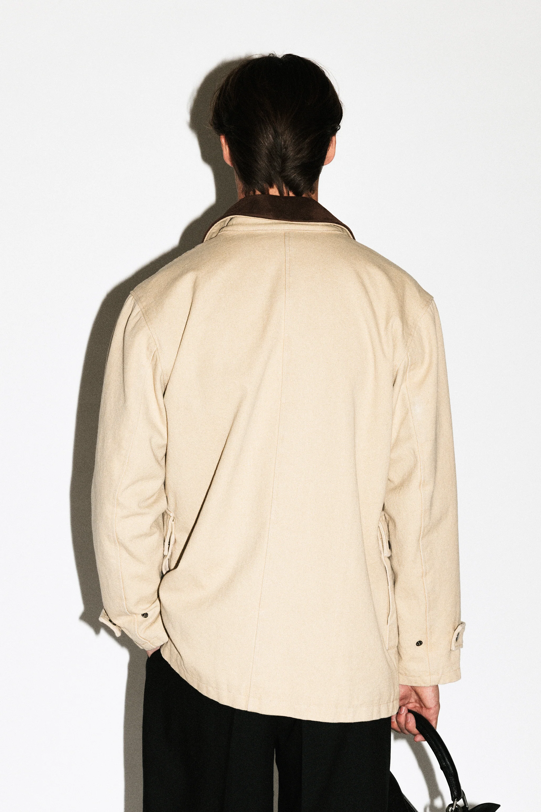 Brentwood Suede Collar Barn Jacket - Image 8
