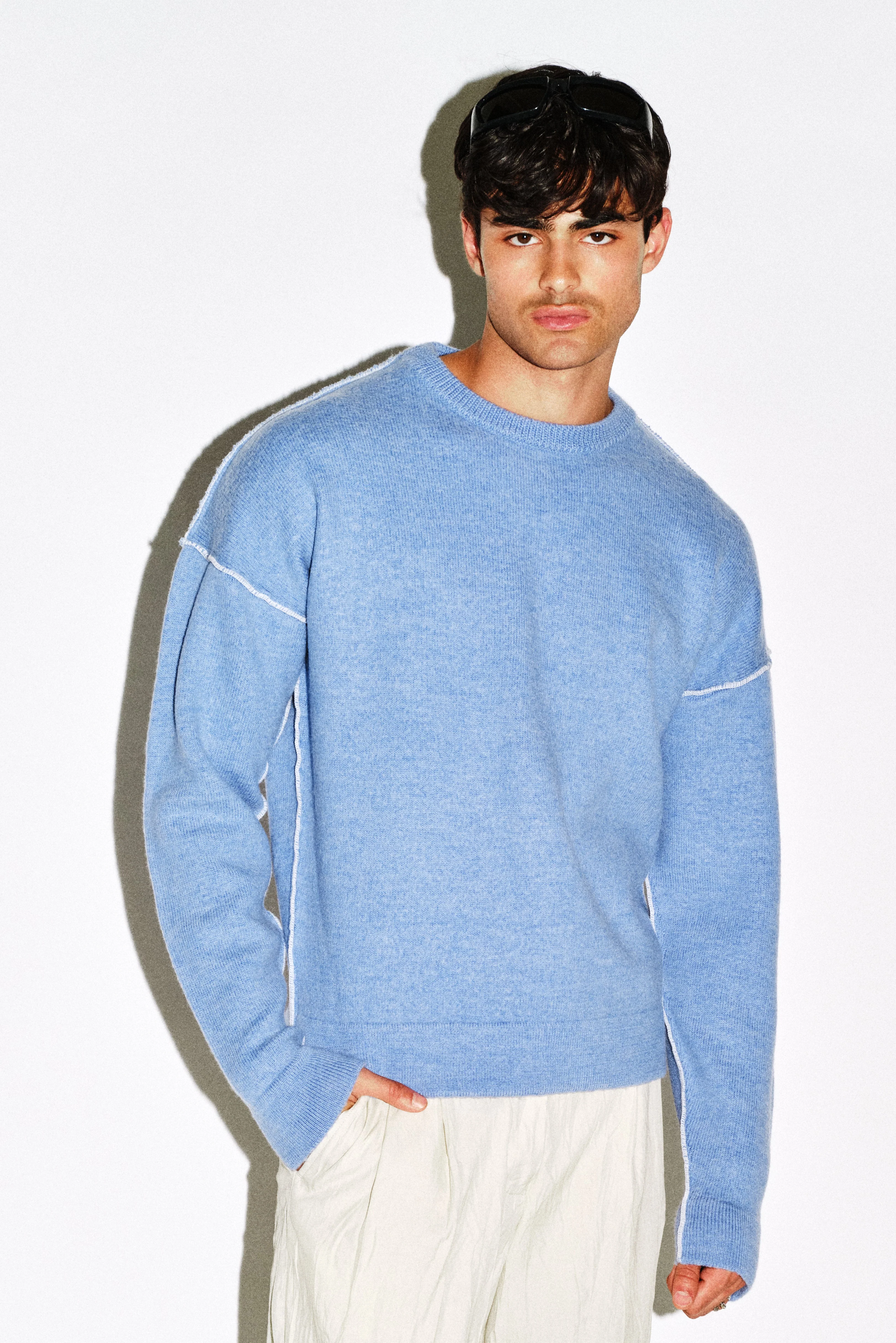 Cutler Relaxed Inside-Out Crewneck - Image 5