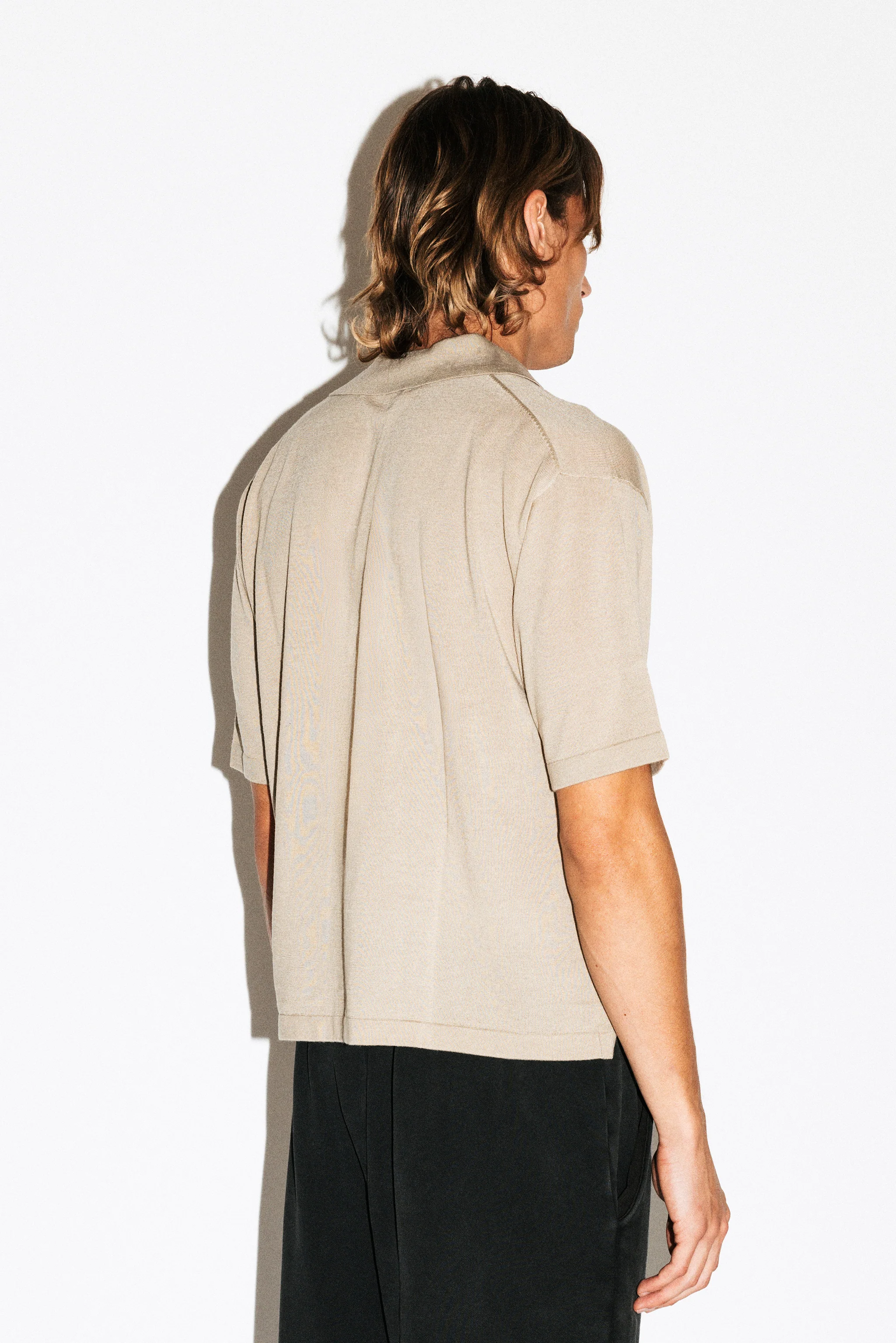 Deane Oversized Merino Polo - Image 7