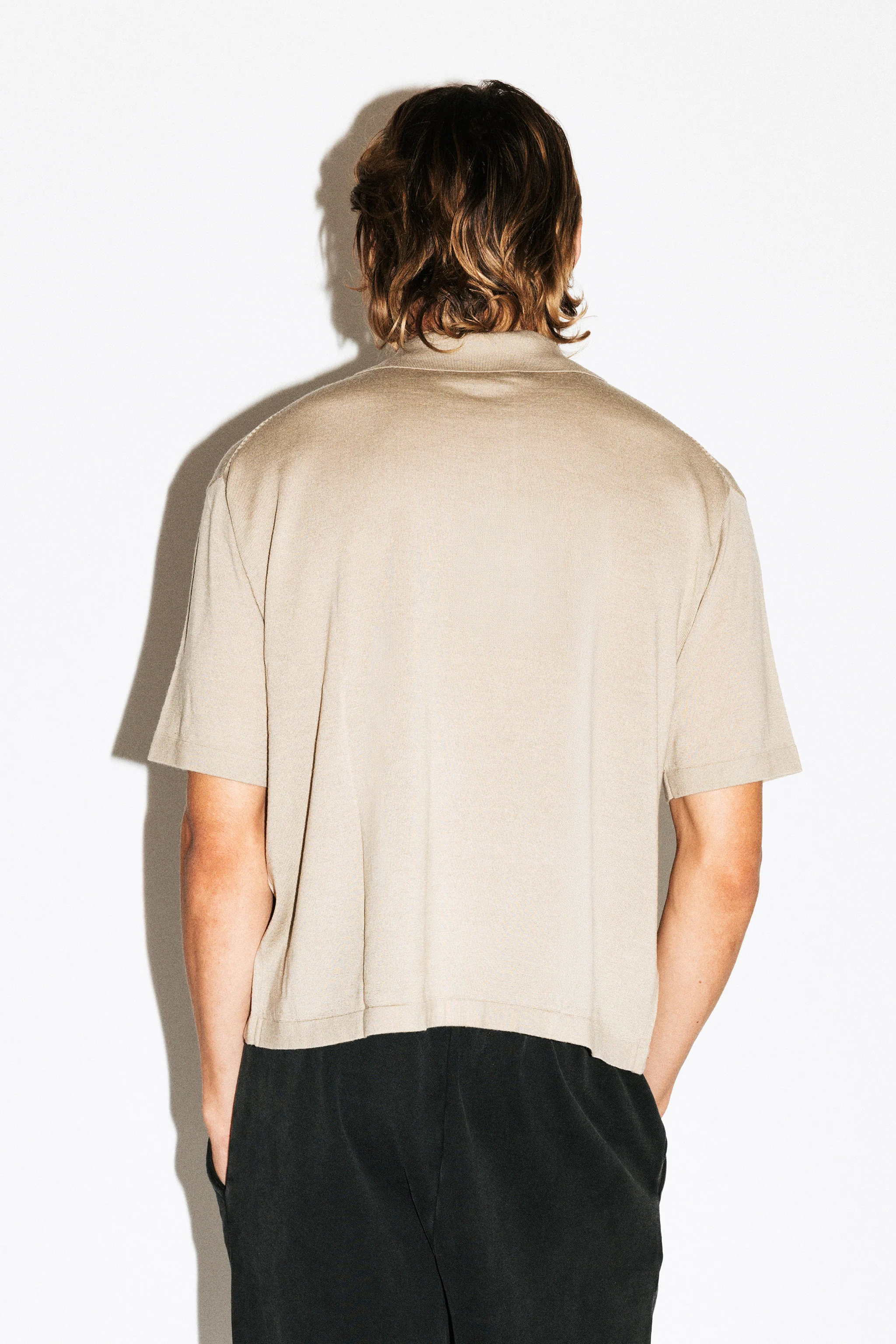 Deane Oversized Merino Polo - Image 8