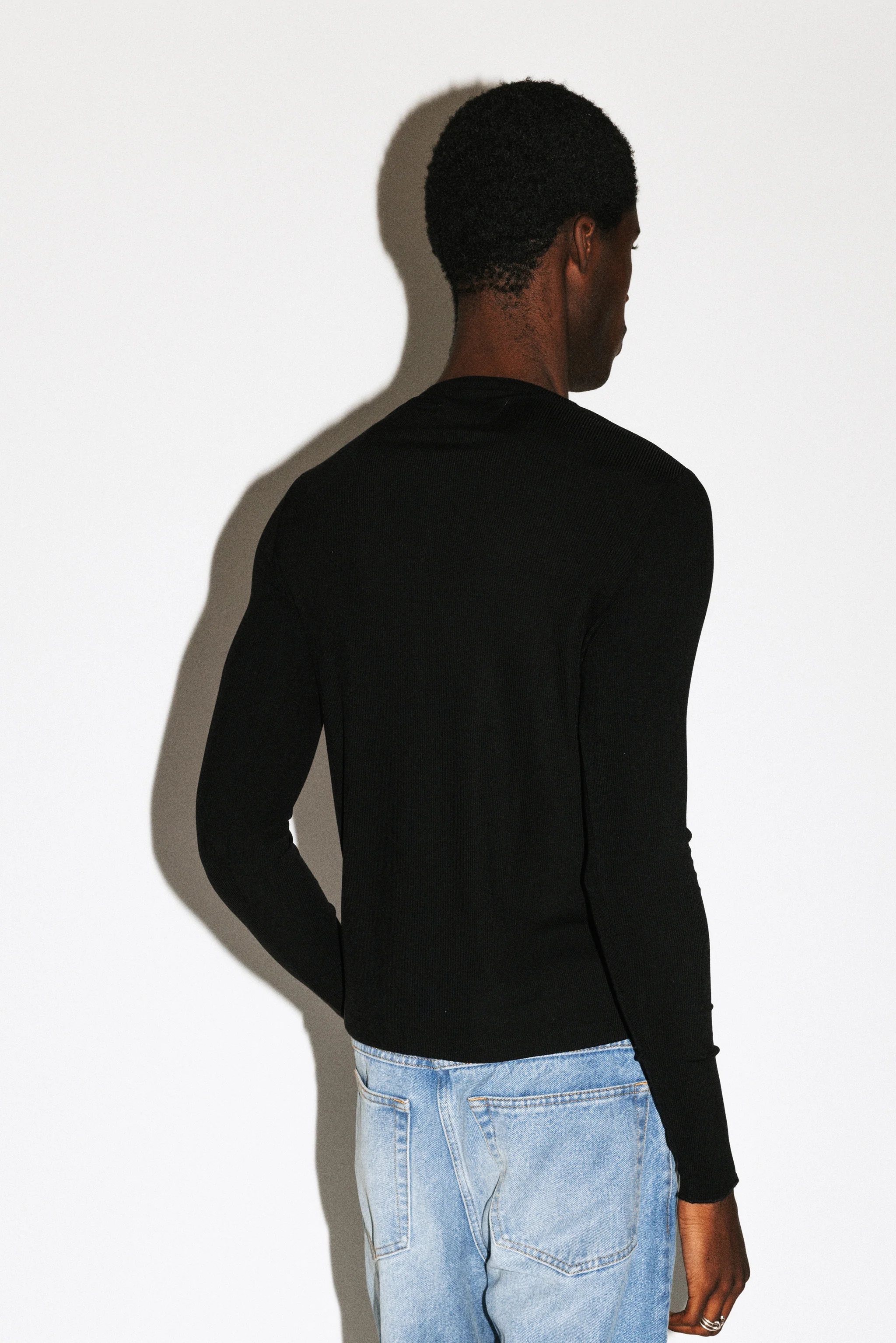 Dillon Slim Snap Henley - Image 3