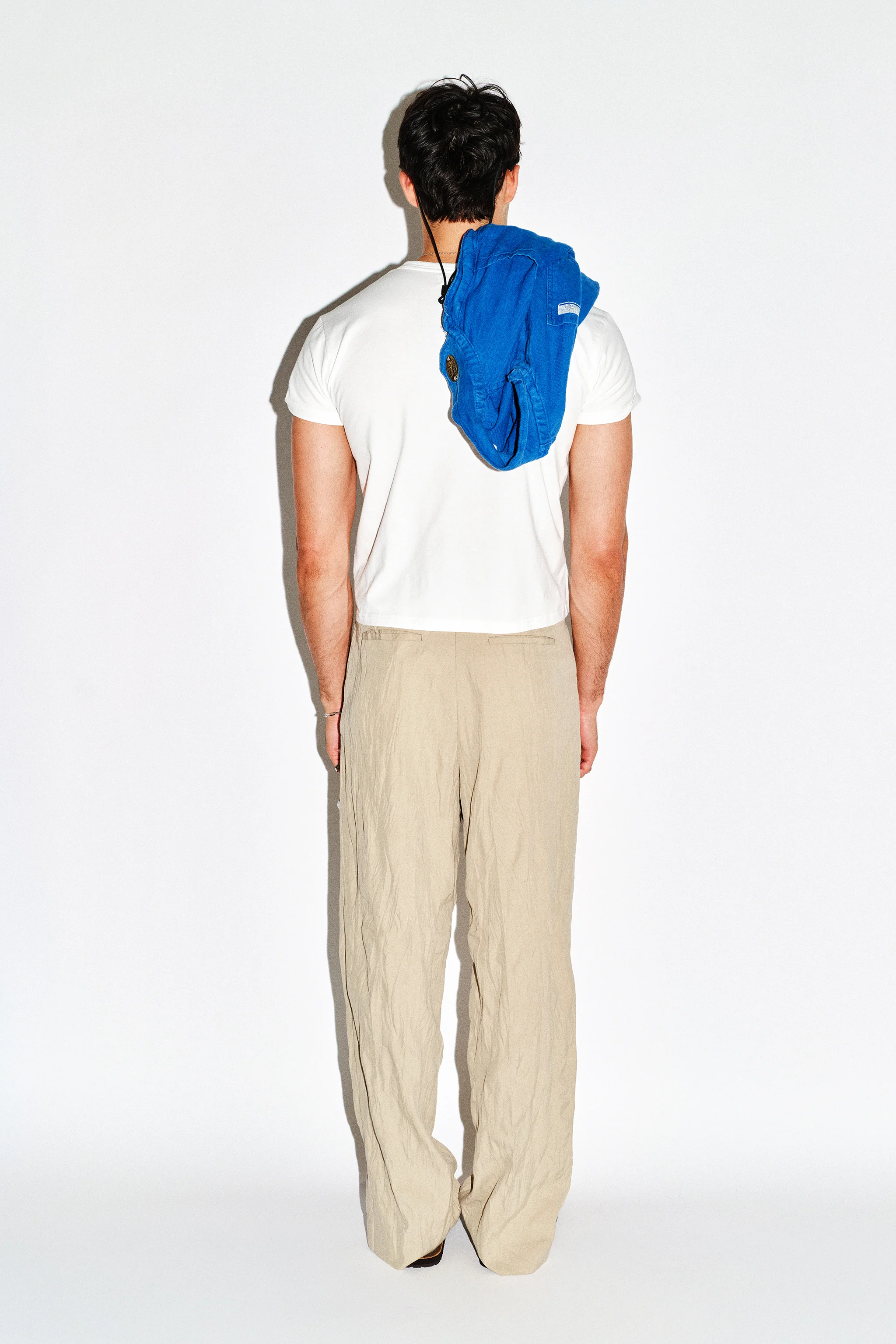 Dume Crushed Wide-Leg Pleated Trouser - Image 12