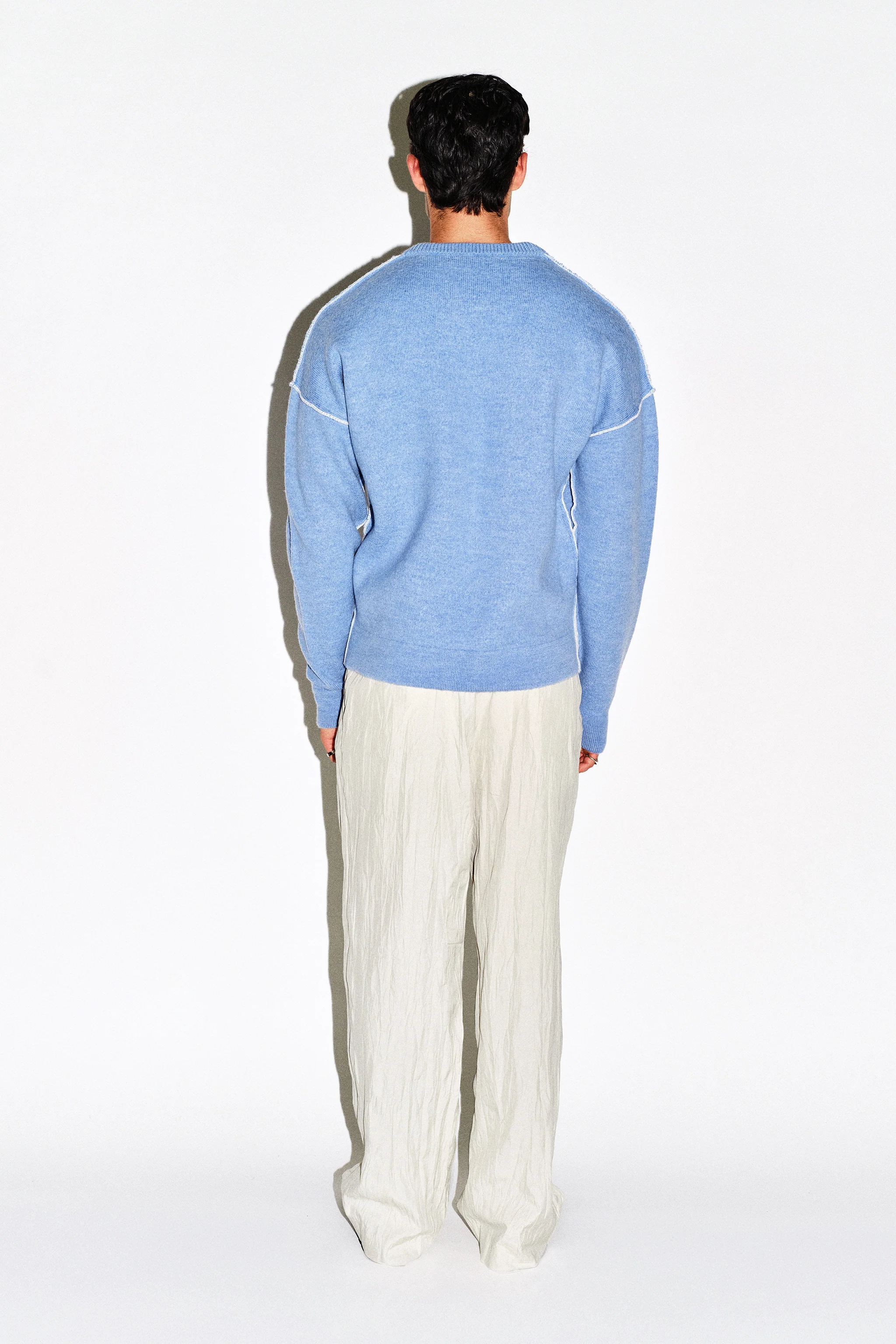 Dume Crushed Wide-Leg Pleated Trouser - Image 16