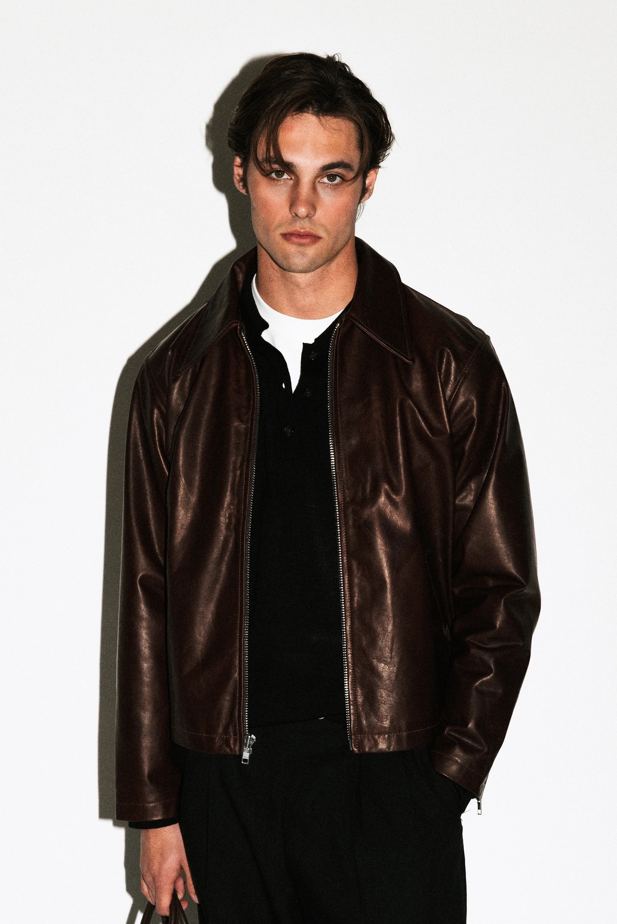 Fairfax Leather Blouson - Image 5