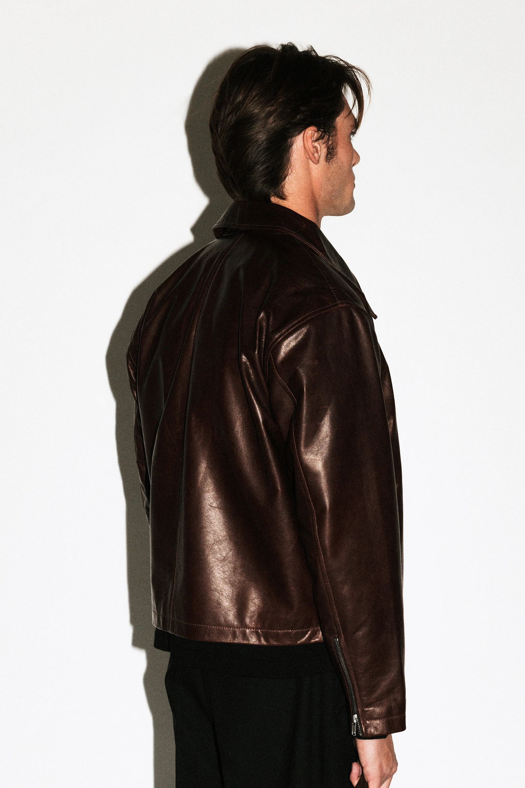 Fairfax Leather Blouson - Image 7