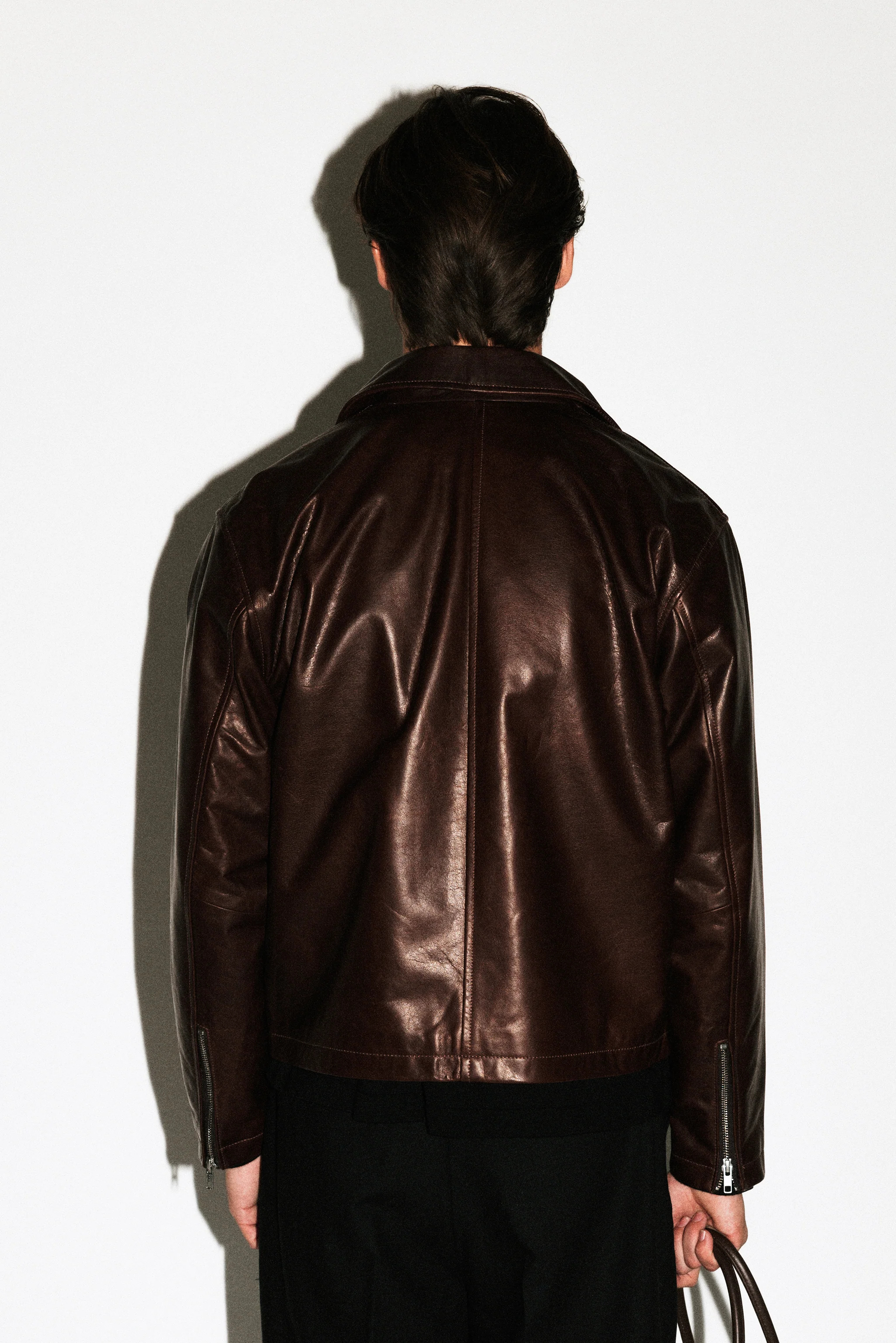 Fairfax Leather Blouson - Image 8