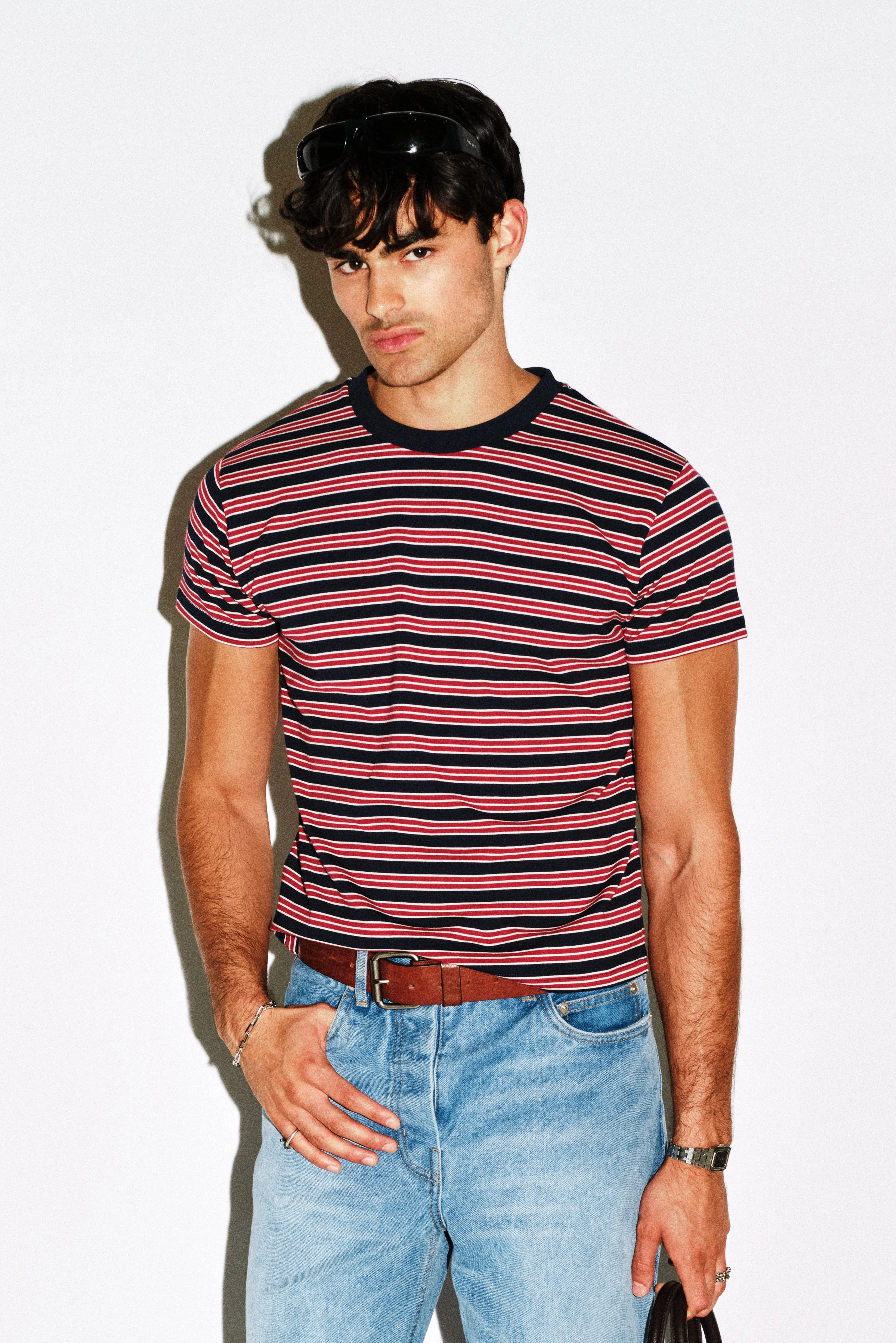 Frank Striped Baby Tee - Image 14