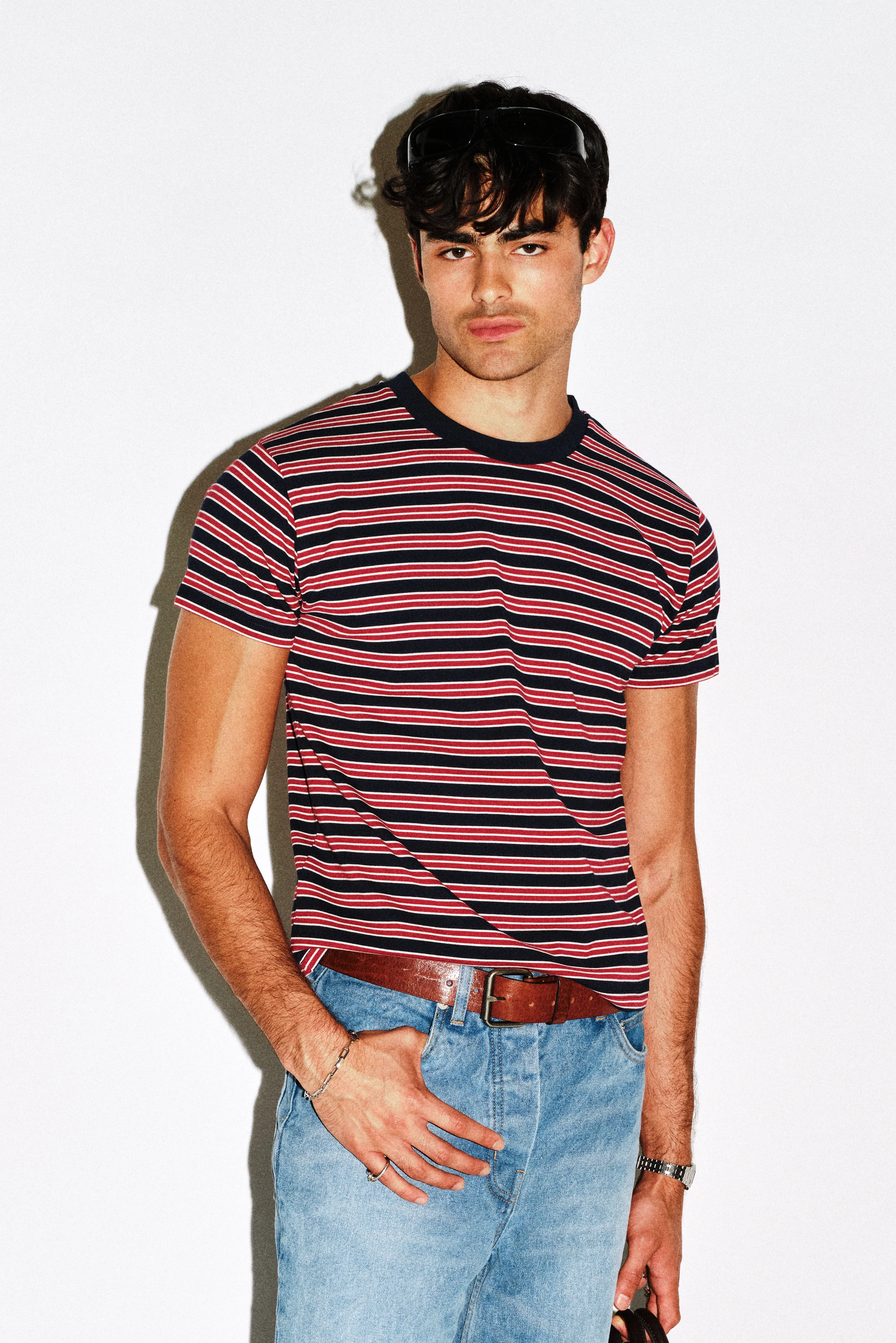 Frank Striped Baby Tee - Image 15