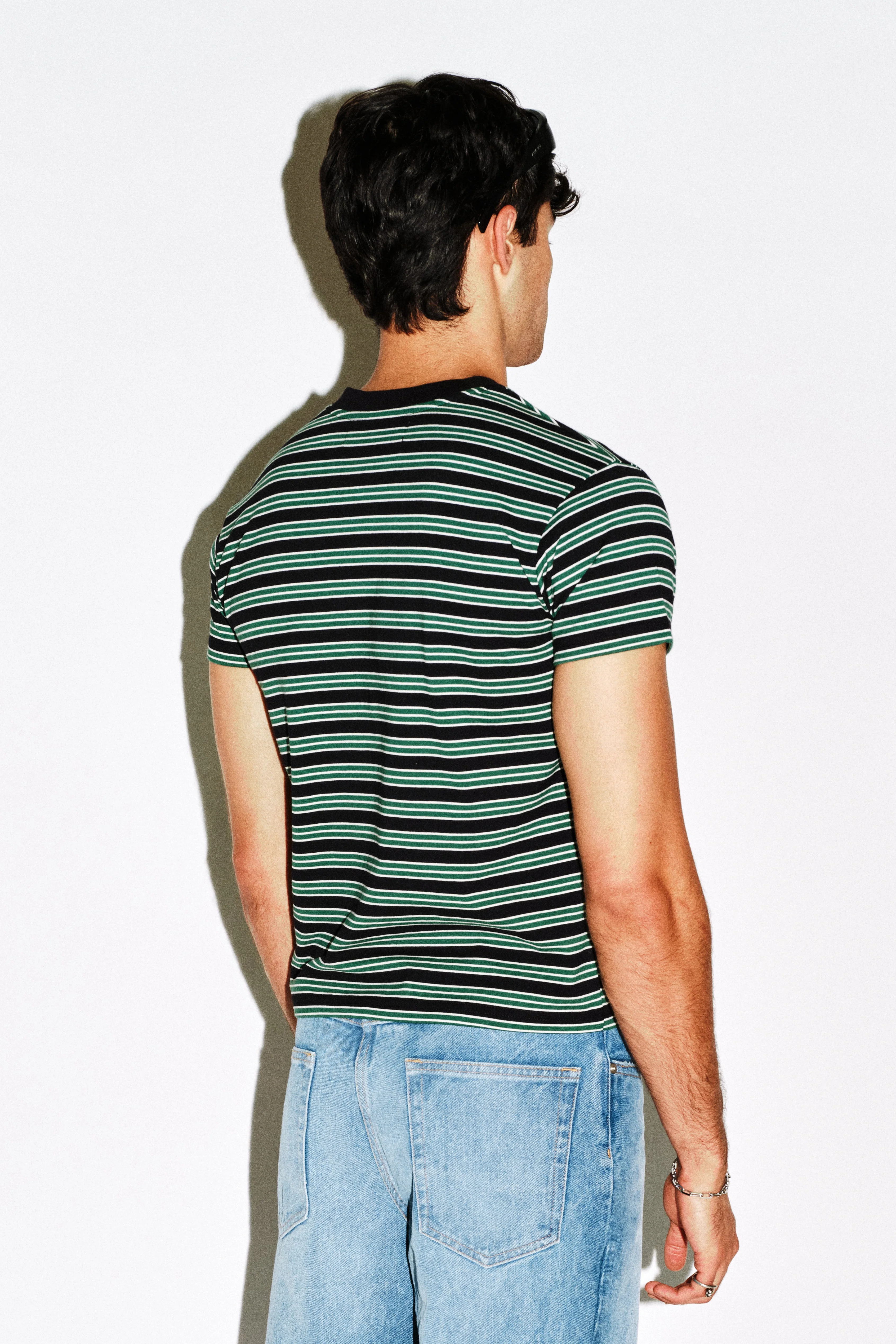 Frank Striped Baby Tee - Image 20