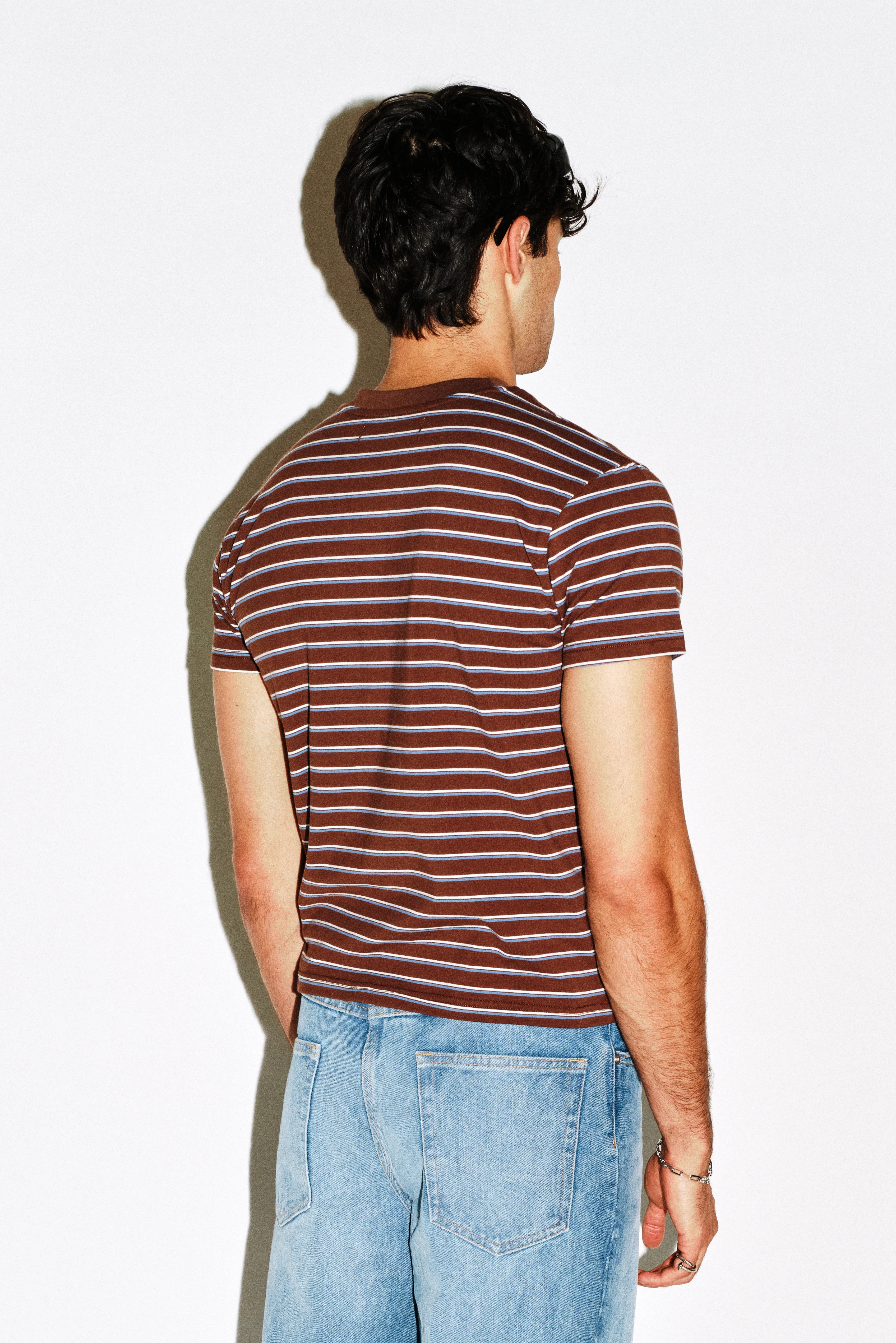 Frank Striped Baby Tee - Image 3