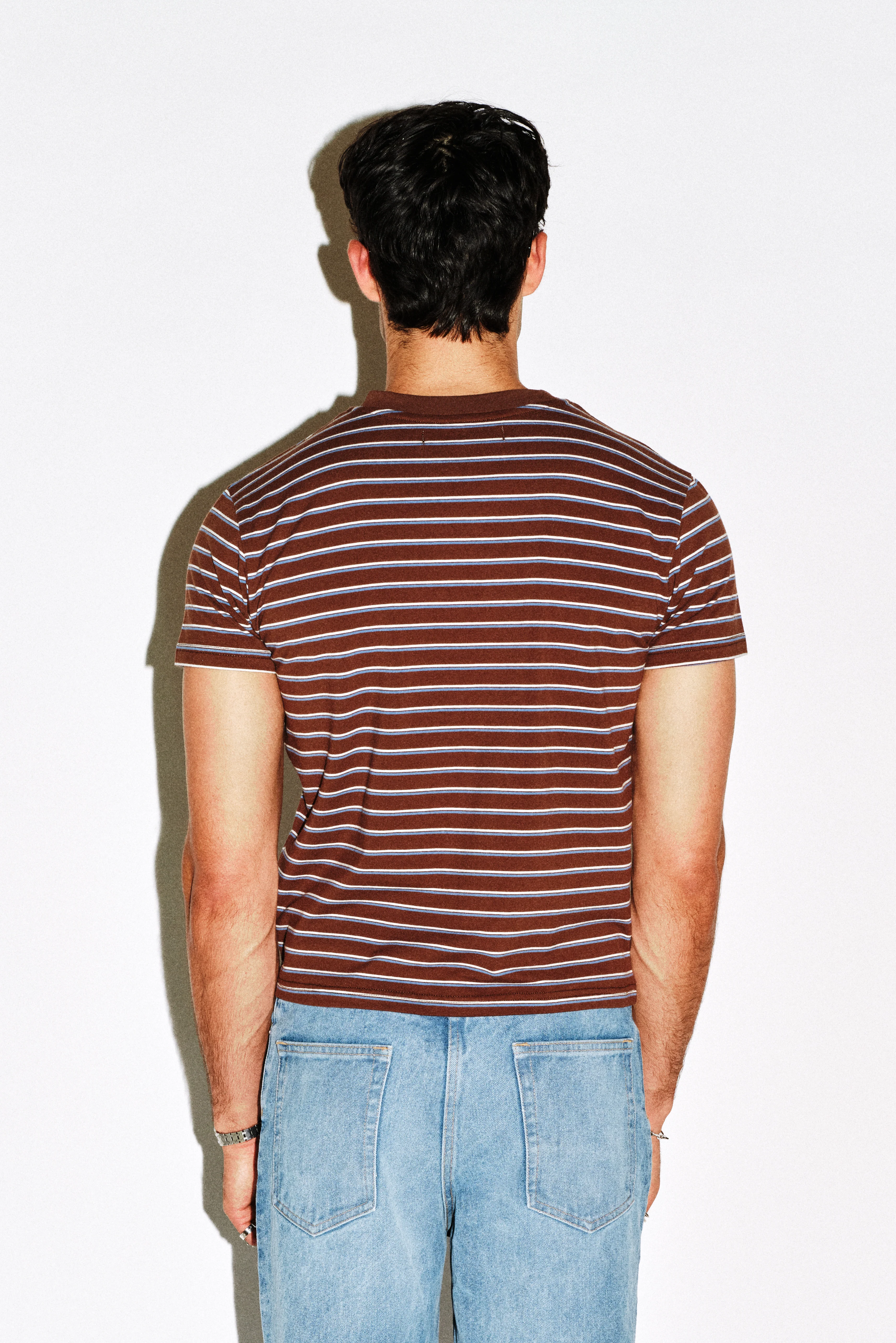 Frank Striped Baby Tee - Image 4
