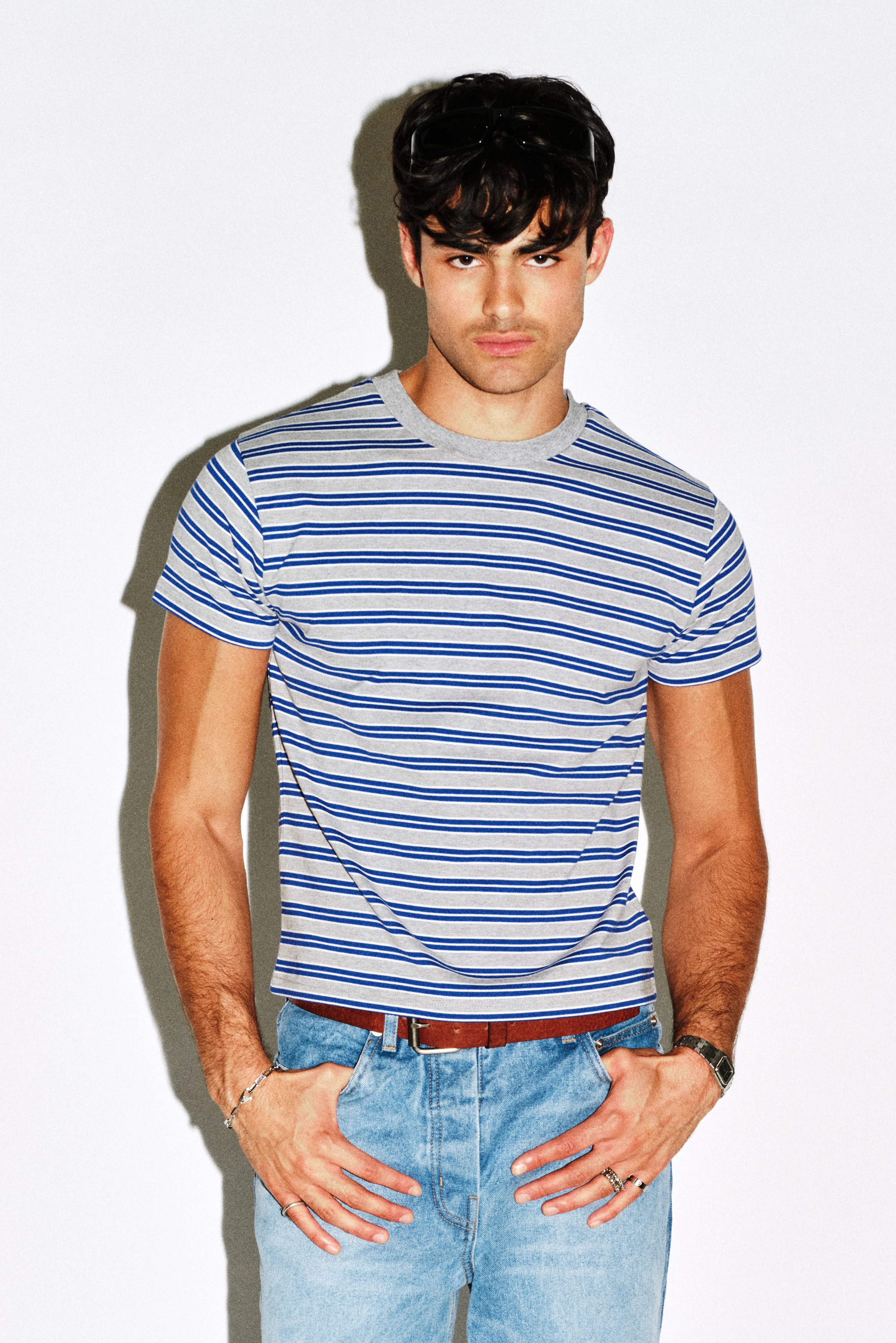 Frank Striped Baby Tee - Image 6
