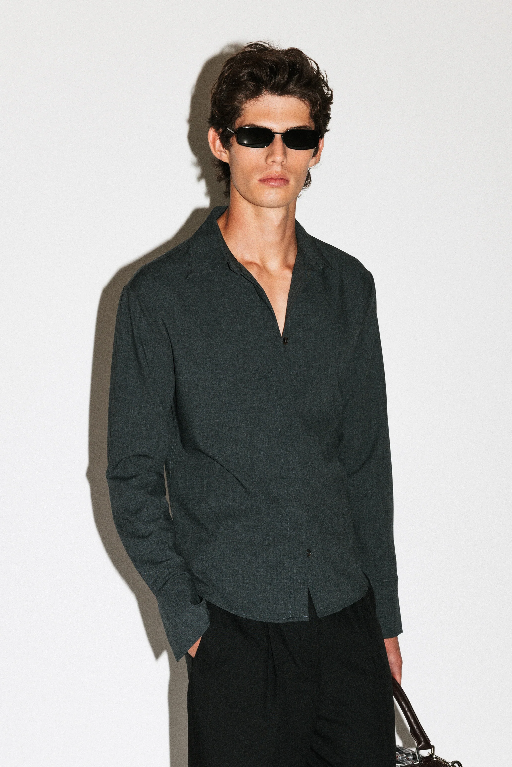 Glen Soft Wool Shirt - Image 6
