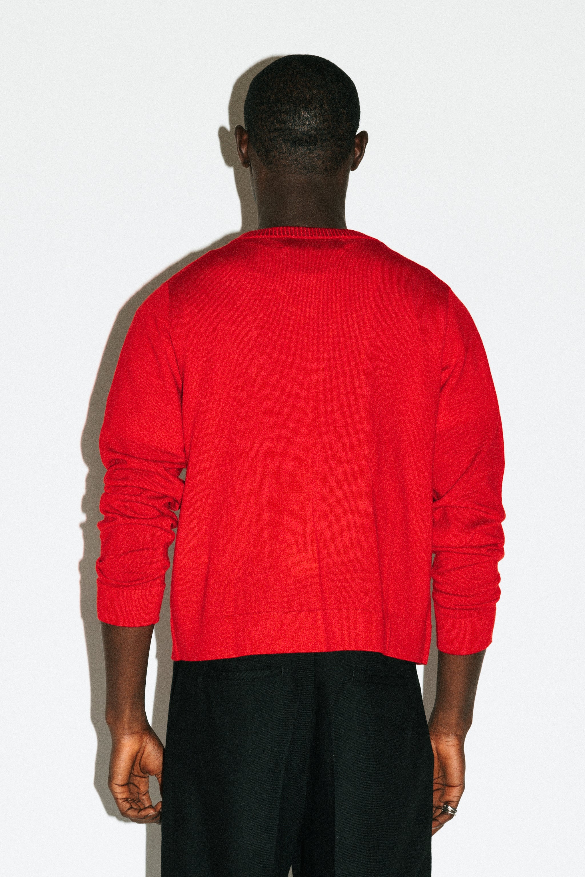 Hammer 90s Fit V-Neck Sweater - Image 8