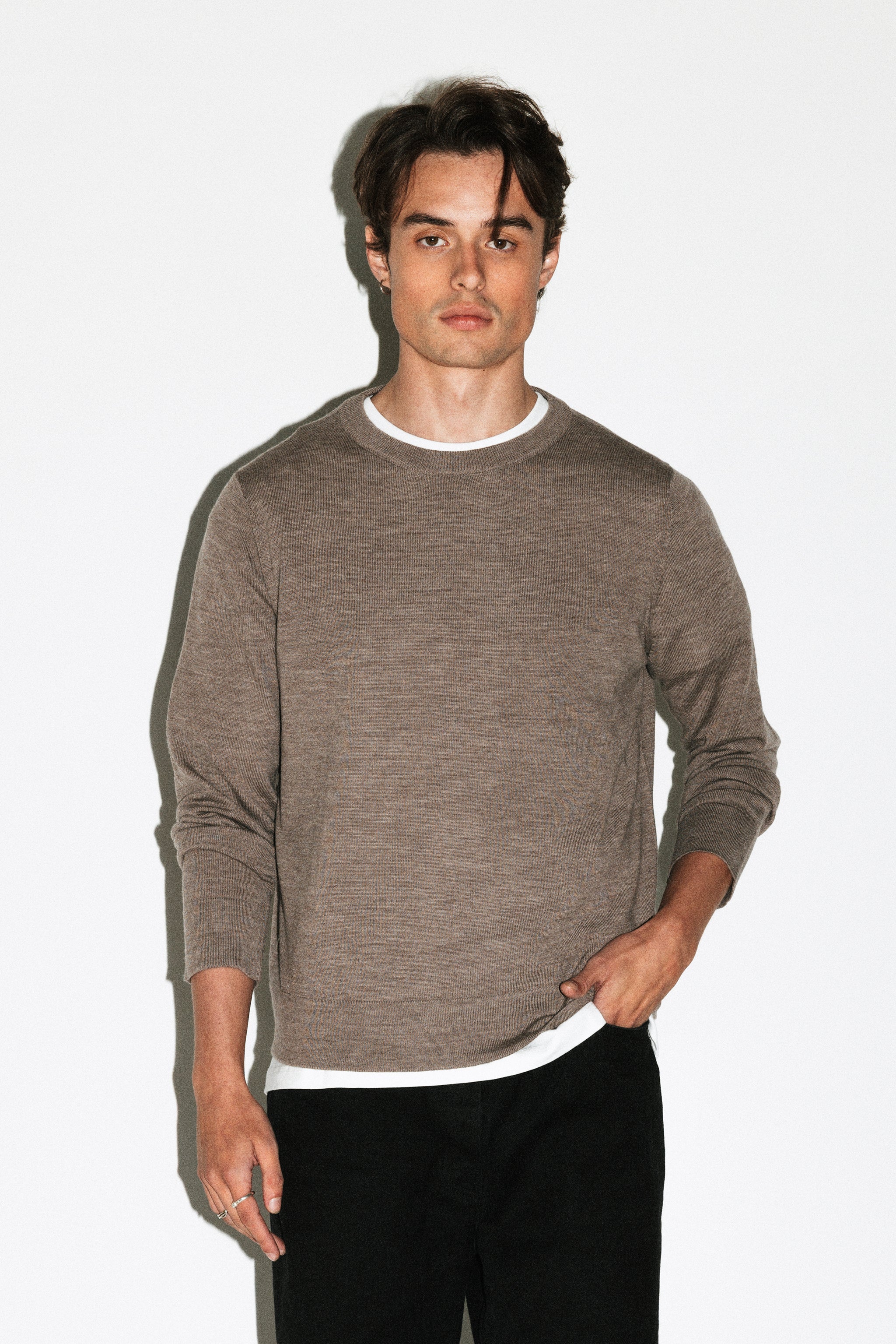 Hauser 90s Fit Crewneck Sweater - Image 11