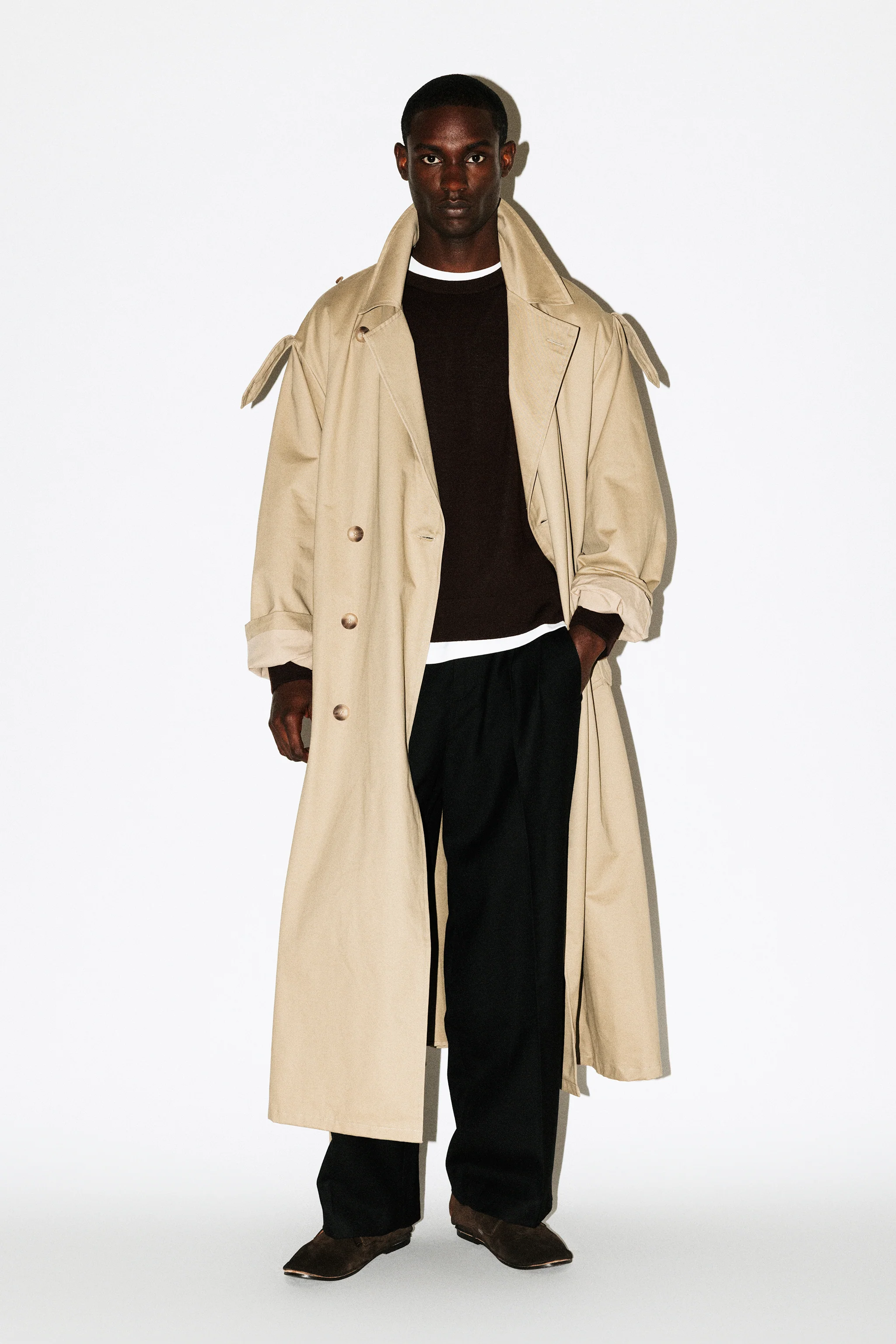 Julian Oversized Trench Coat - Image 10