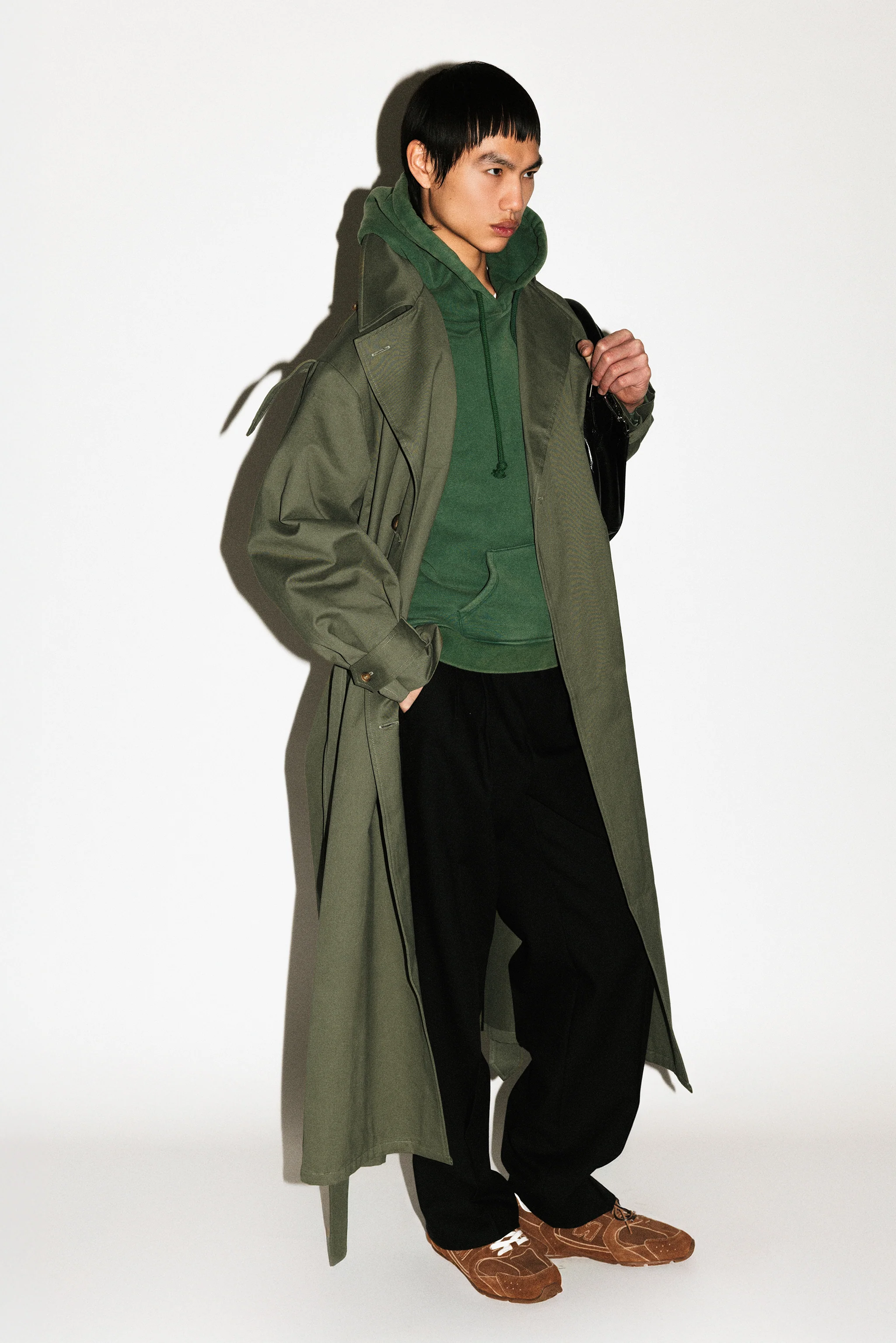 Julian Oversized Trench Coat - Image 7