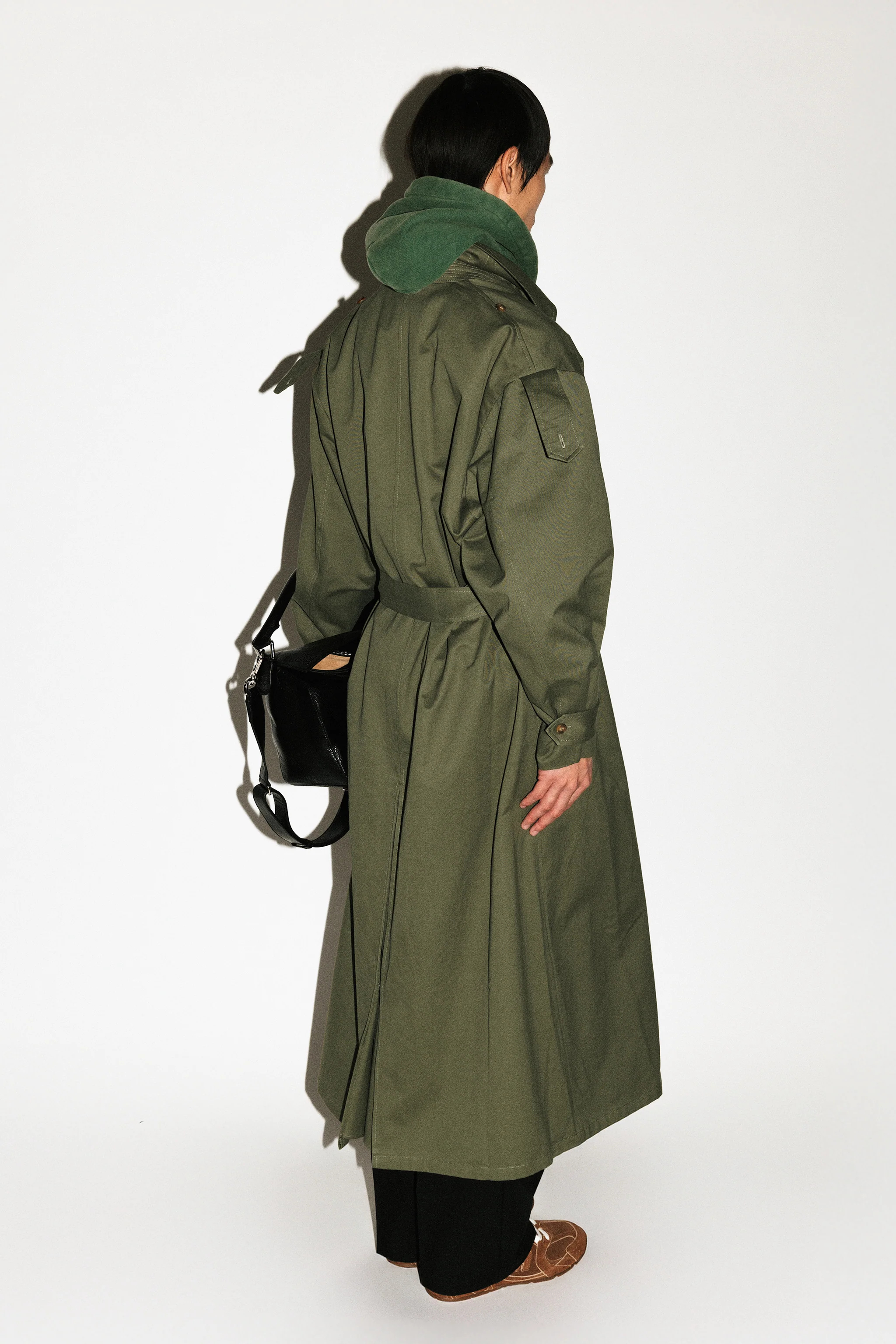 Julian Oversized Trench Coat - Image 8