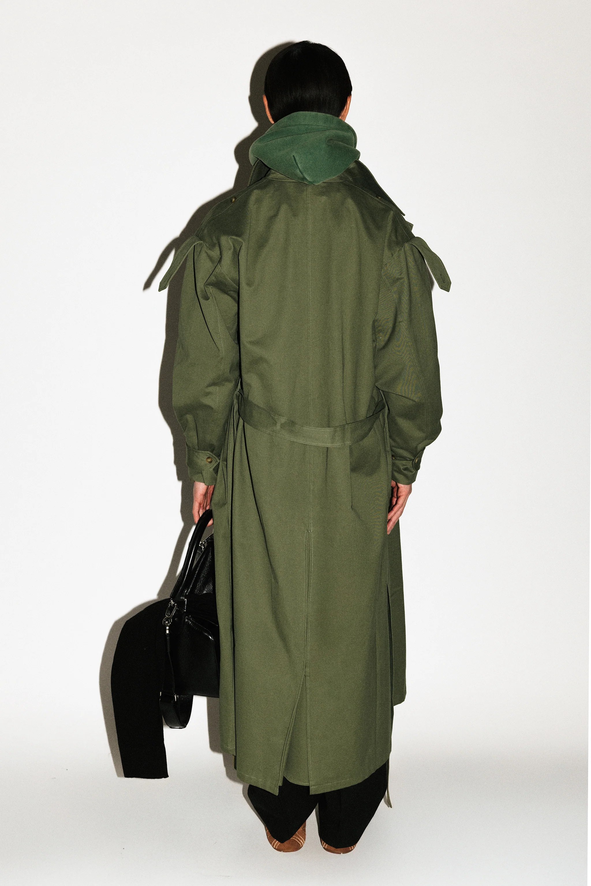 Julian Oversized Trench Coat - Image 9