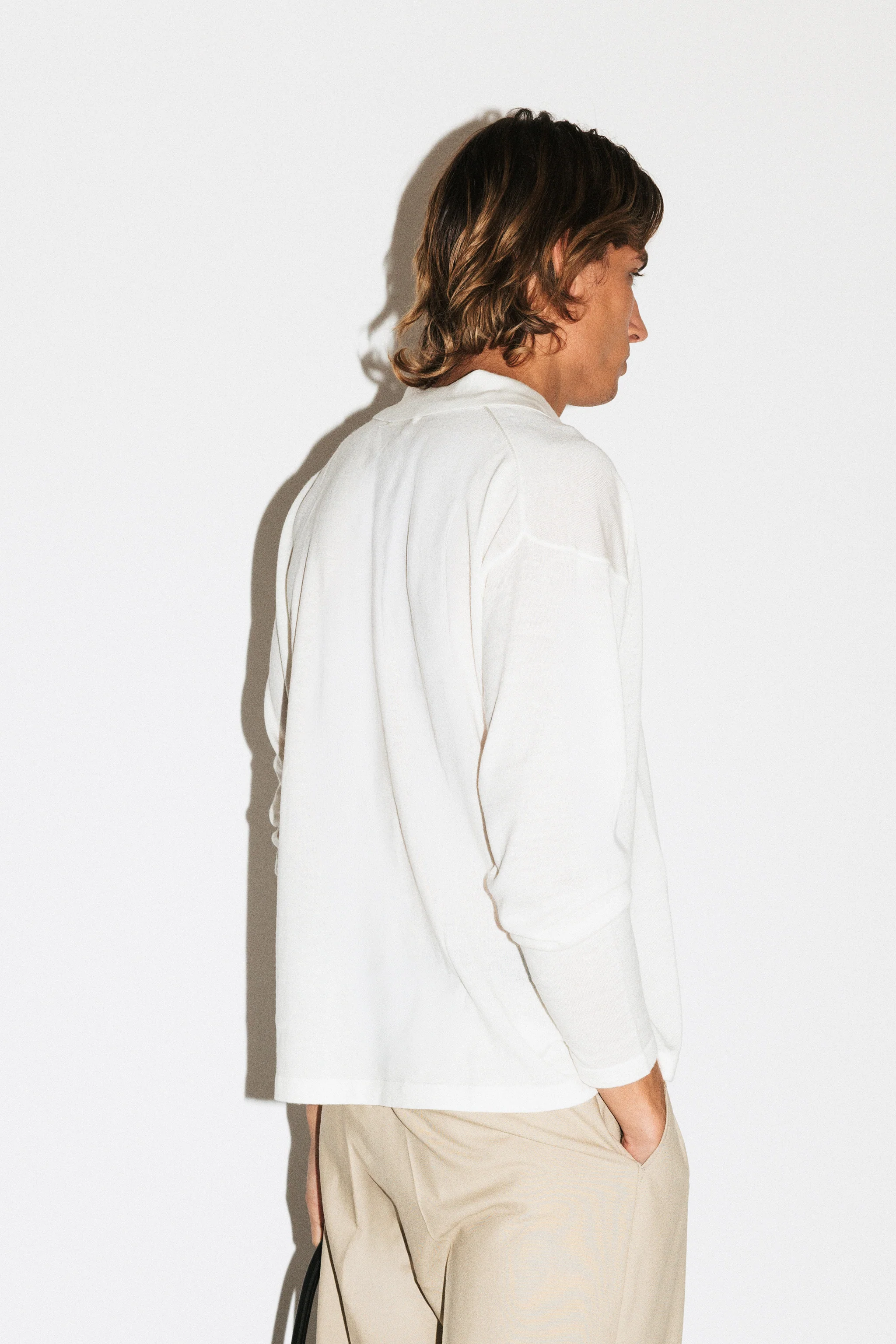 Lakeview Long Sleeve Merino Polo - Image 15