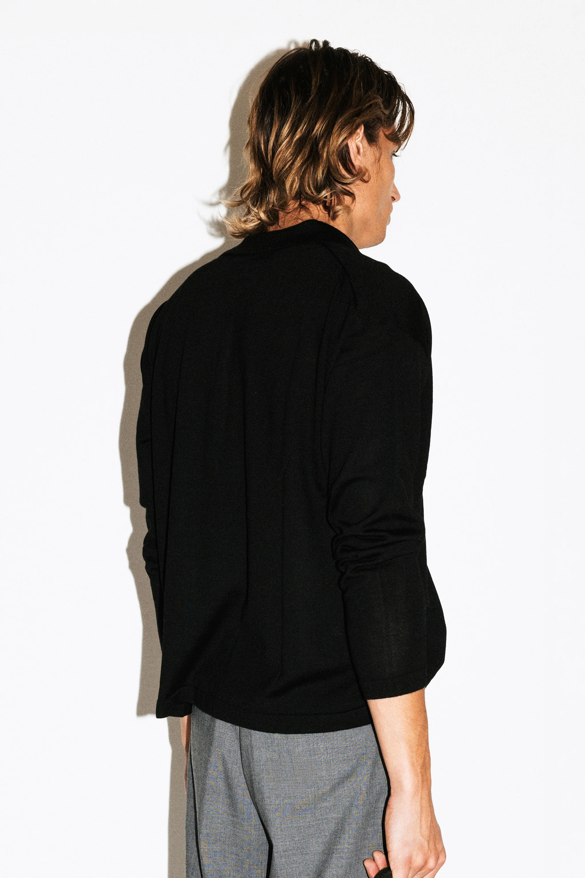 Lakeview Long Sleeve Merino Polo - Image 3