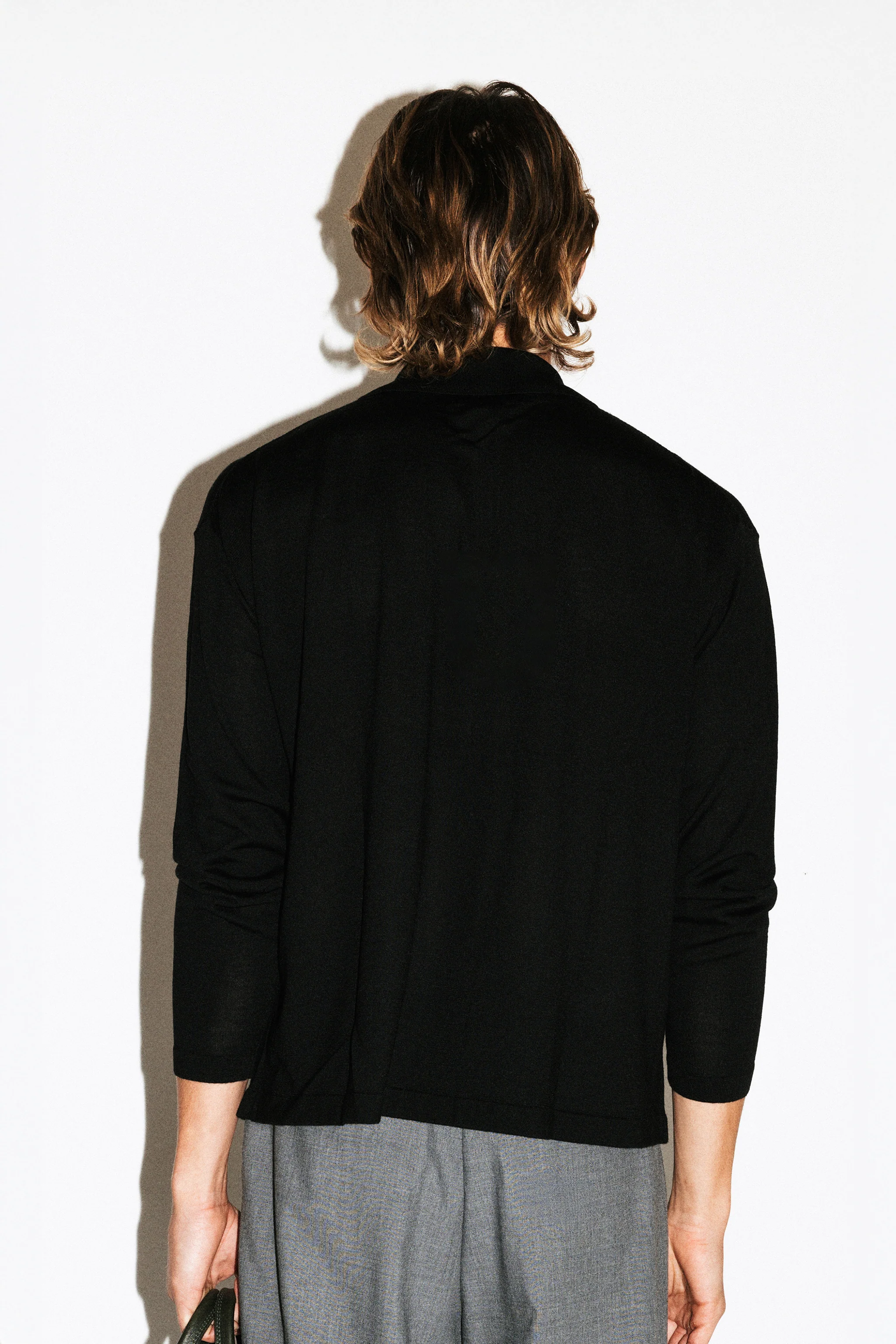Lakeview Long Sleeve Merino Polo - Image 4