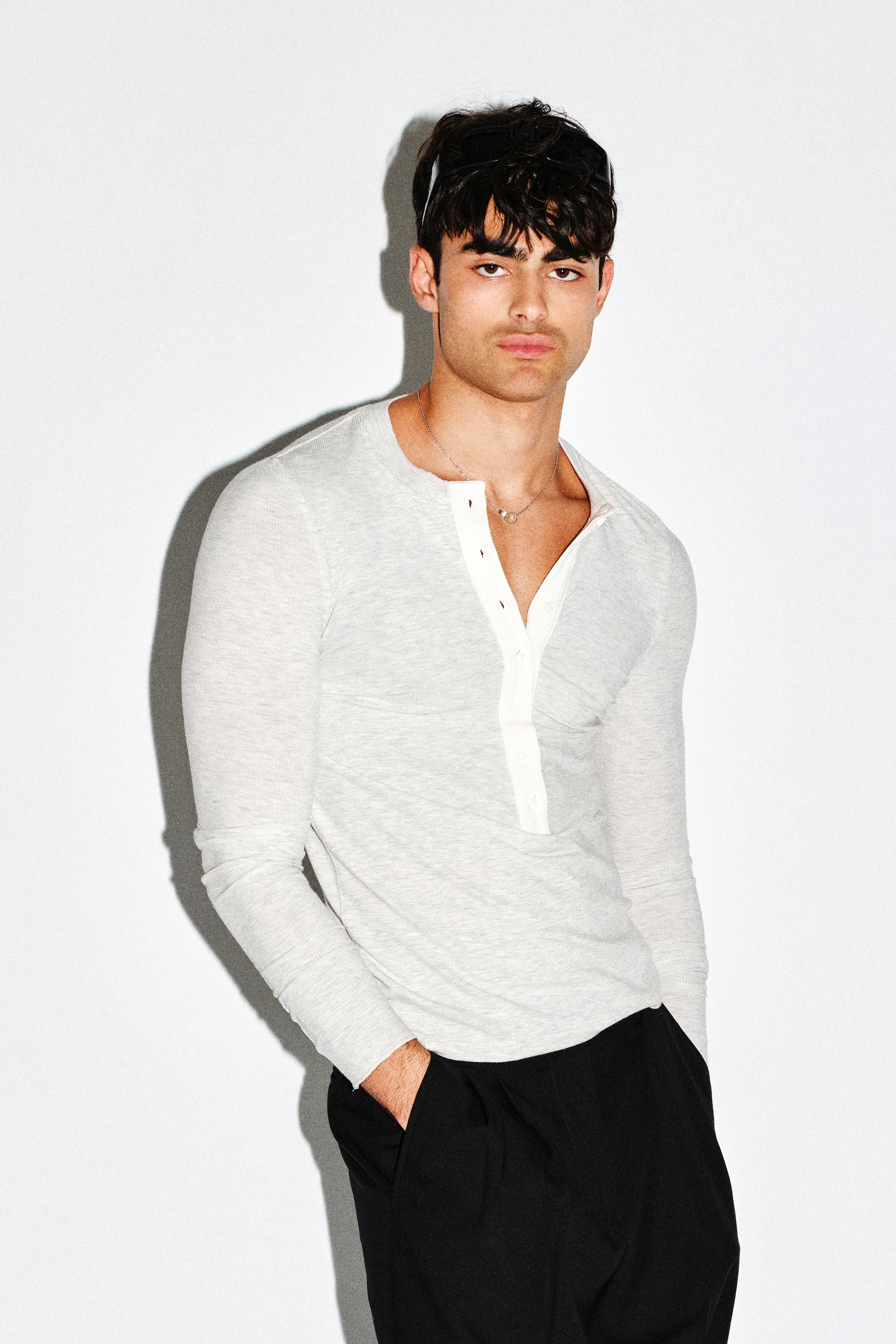 Murray Slim Long Sleeve Henley - Image 24