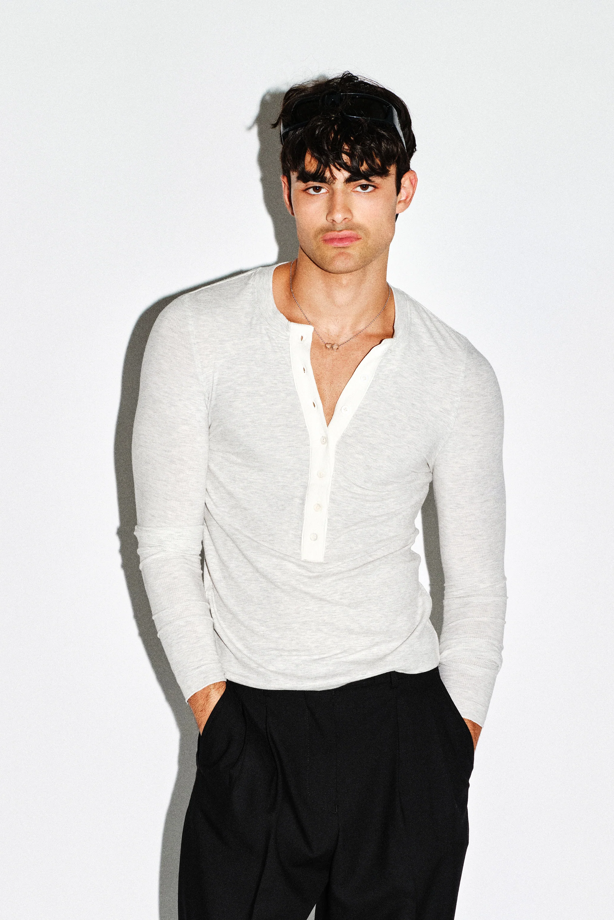 Murray Slim Long Sleeve Henley - Image 26
