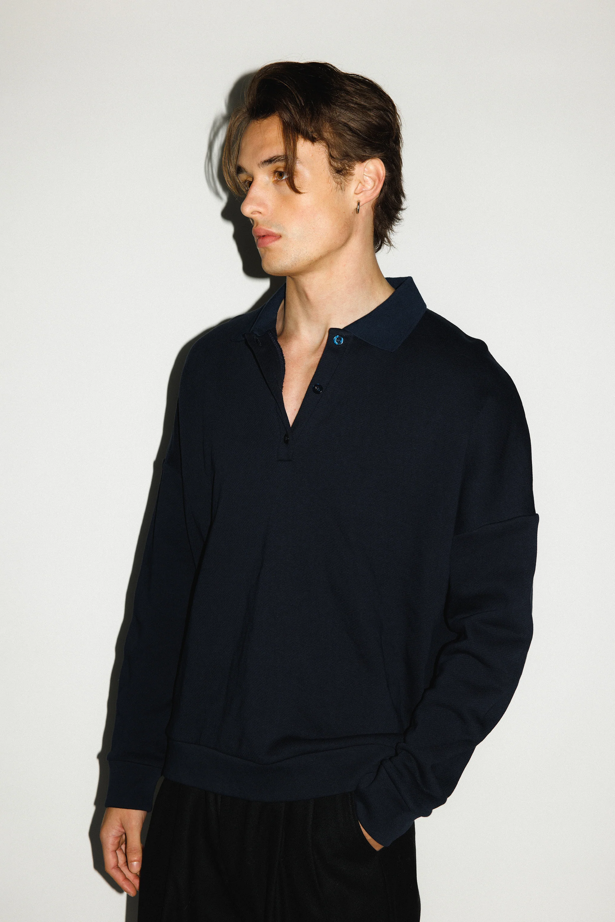 Pacific Oversized Collared Sweatshirt - Image 7