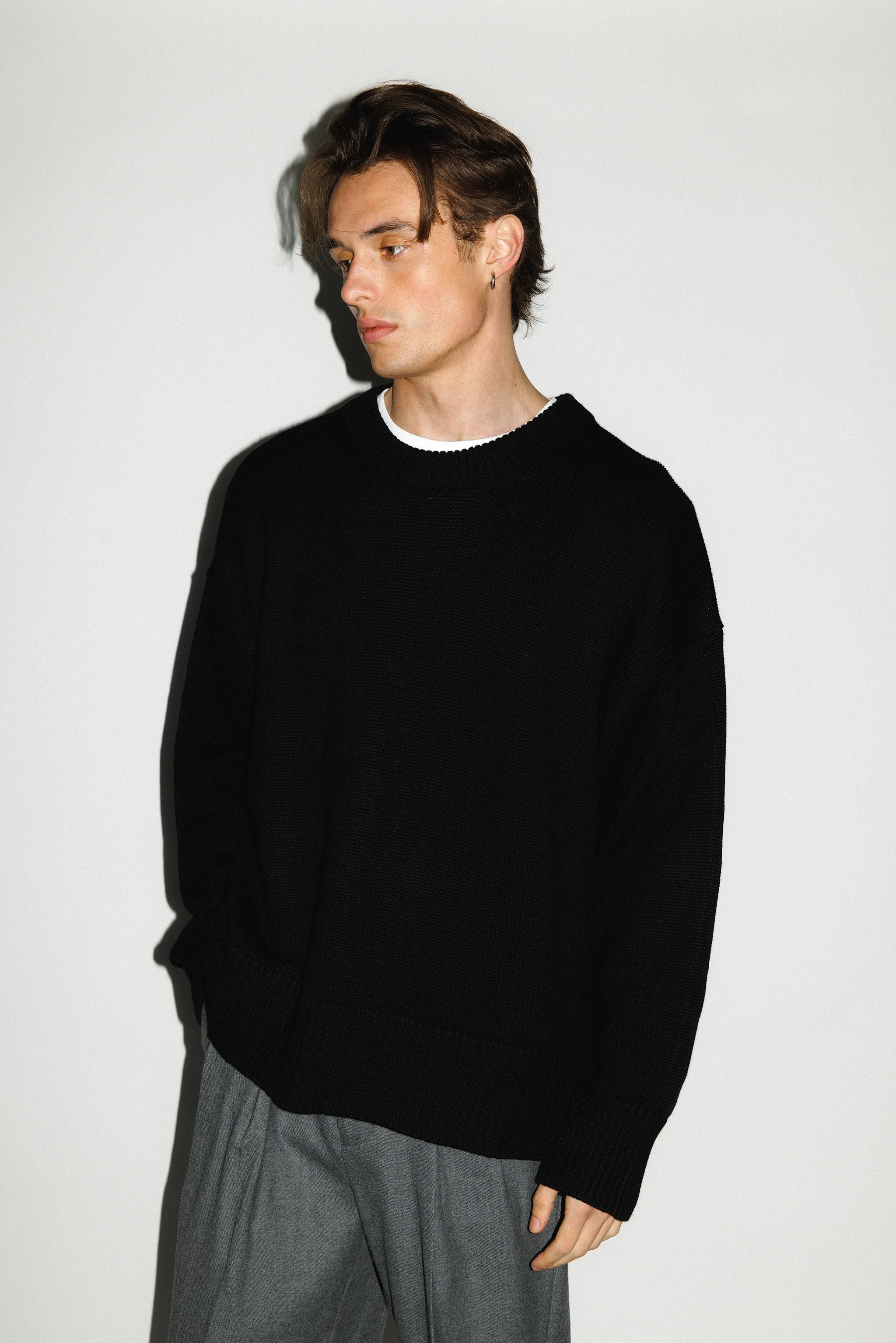 Palos Oversized Crew-Neck Sweater - Image 3
