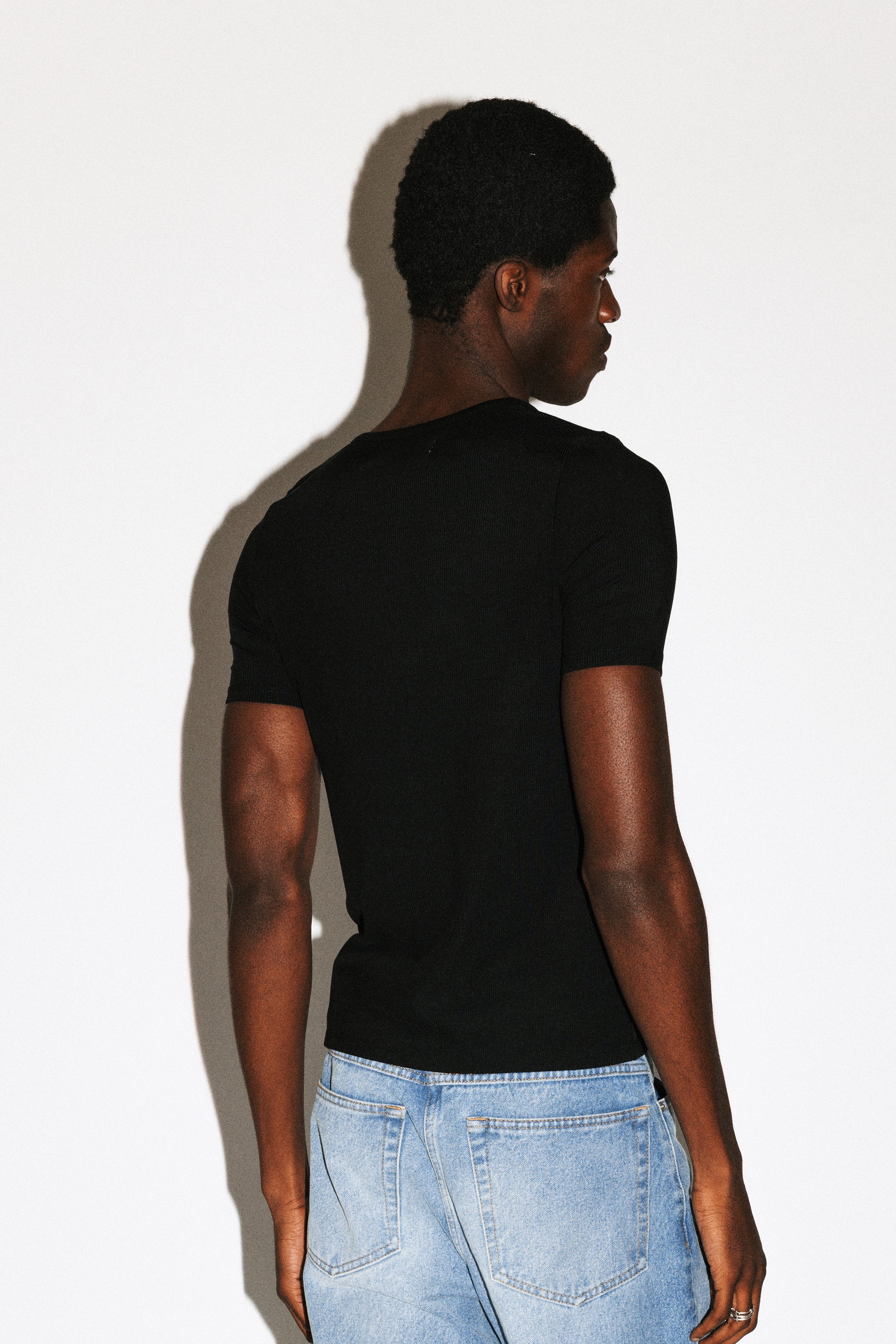 Pelt Short Sleeve Snap Henley - Image 3