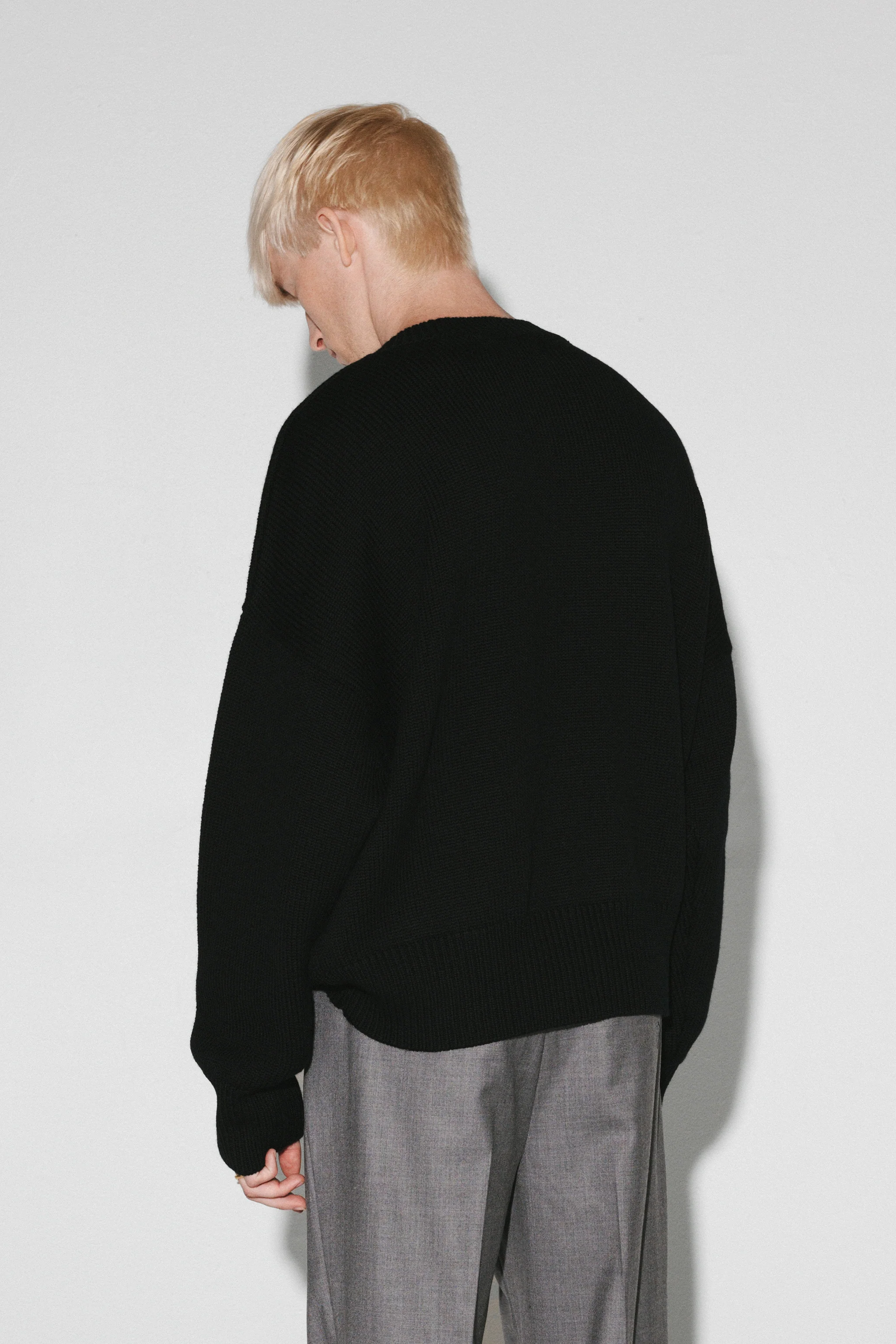Verdes Oversized V-Neck Sweater - Image 10