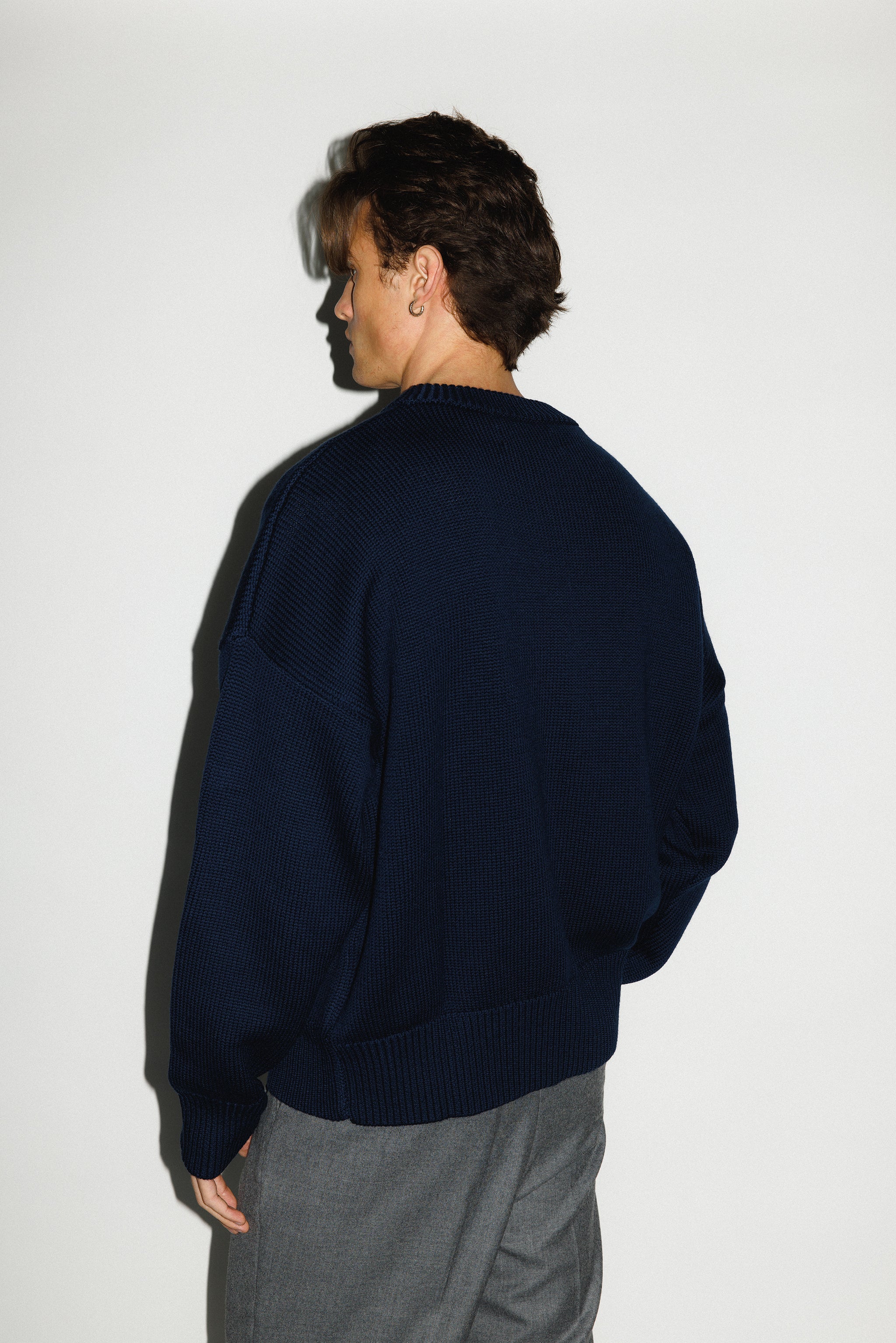 Verdes Oversized V-Neck Sweater - Image 4