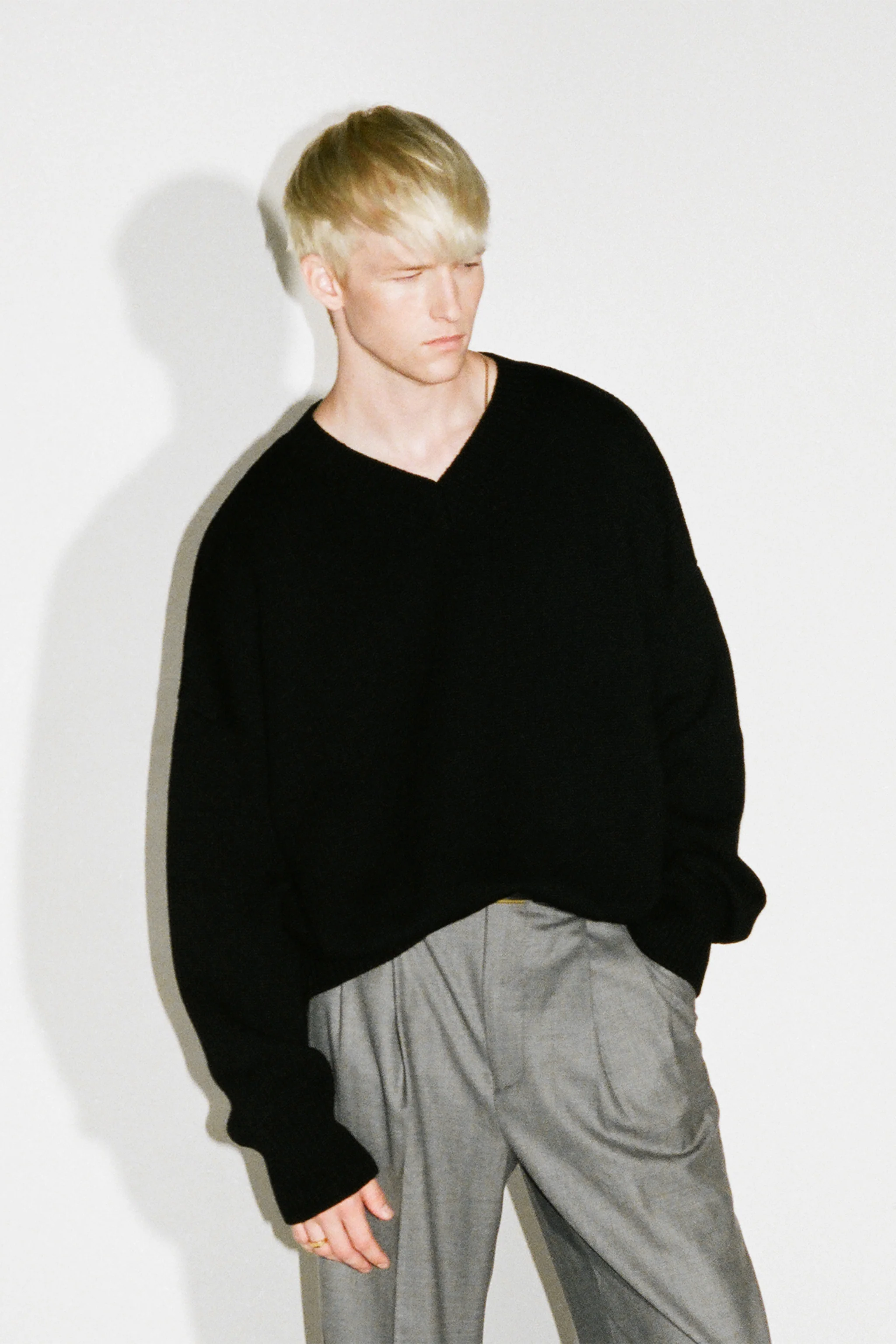 Verdes Oversized V-Neck Sweater - Image 6