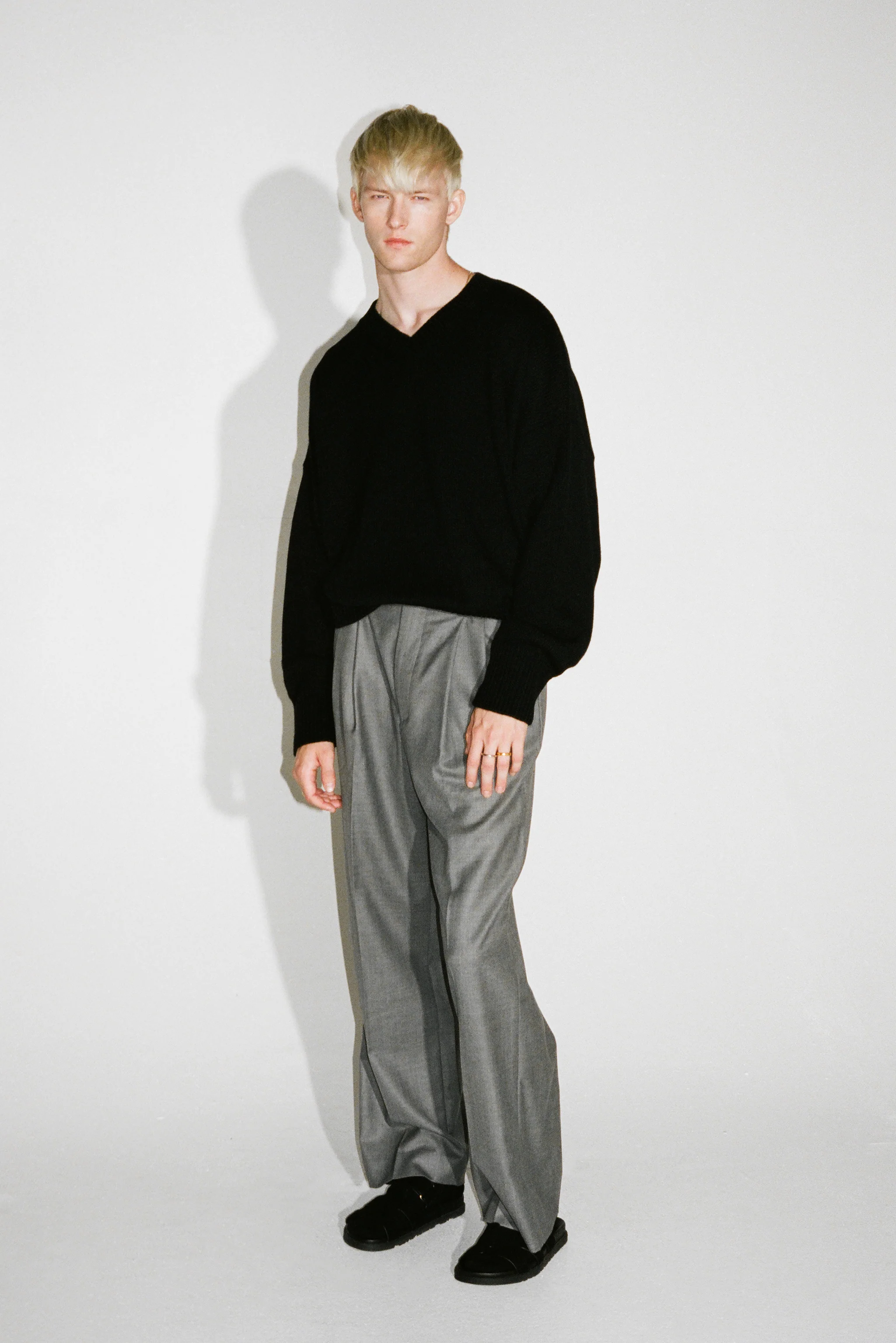 Verdes Oversized V-Neck Sweater - Image 7