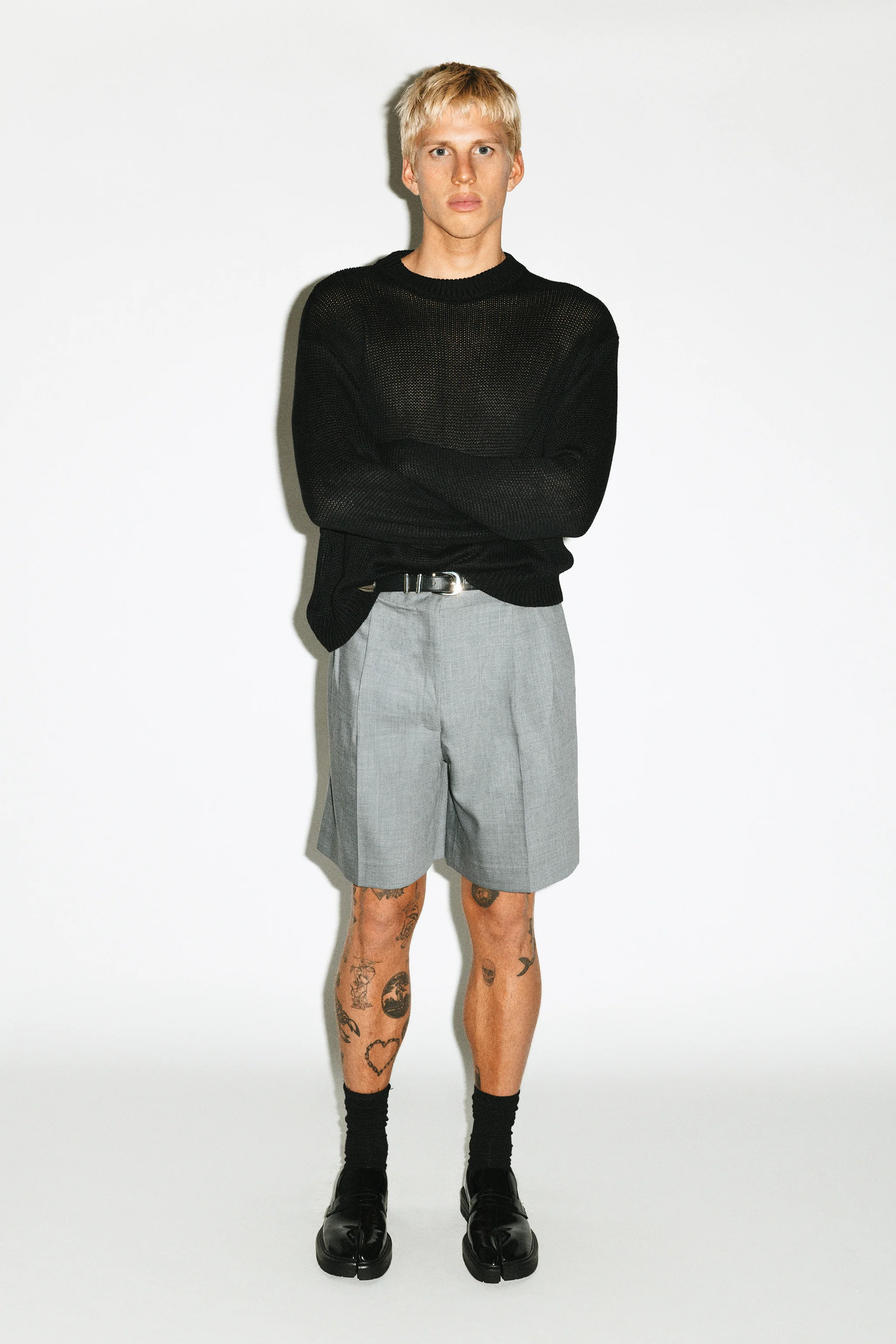 Villa Wide-Leg Tailored Shorts - Image 13