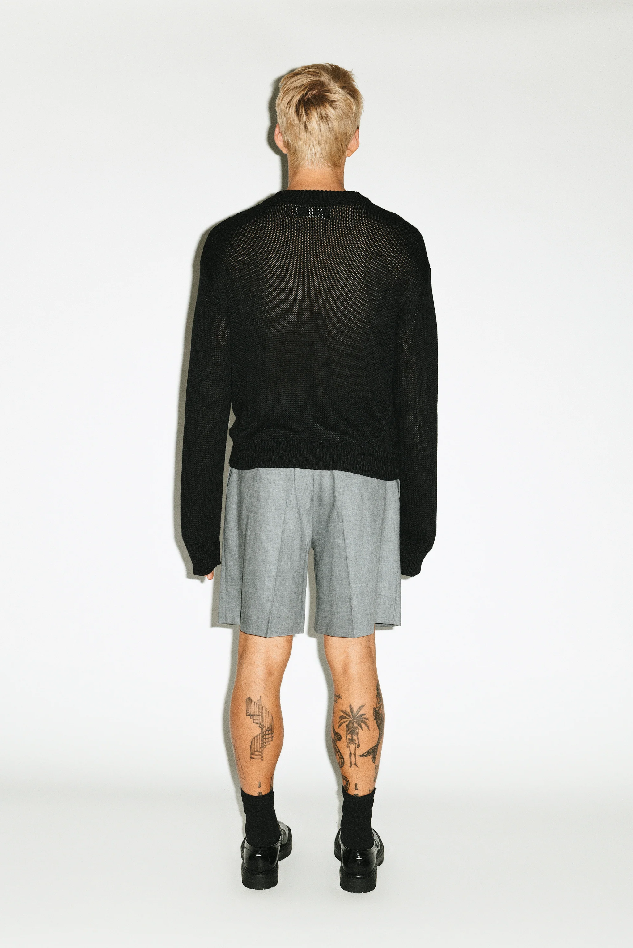 Villa Wide-Leg Tailored Shorts - Image 17