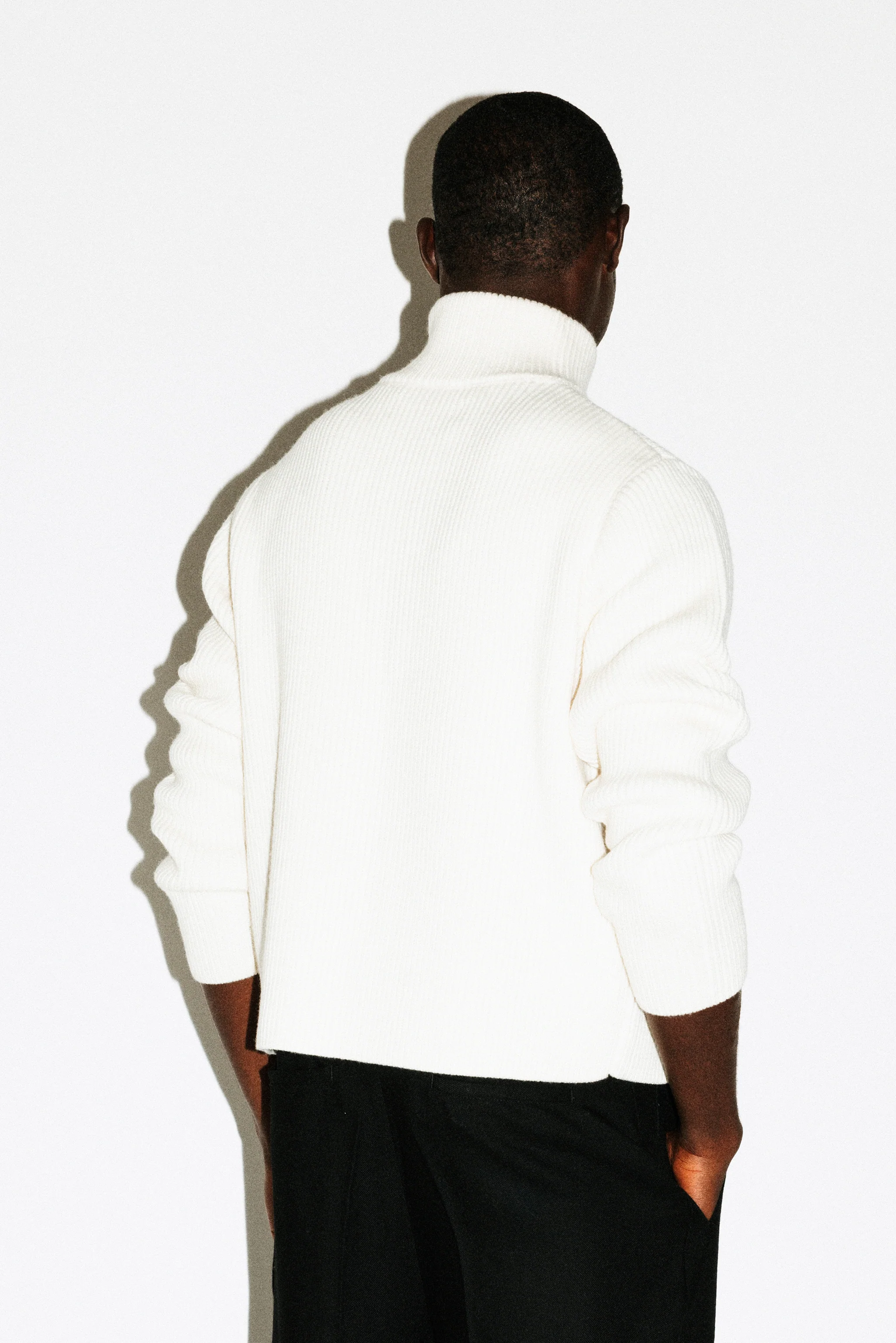 Walden Chunky Half-Zip Wool Sweater - Image 8