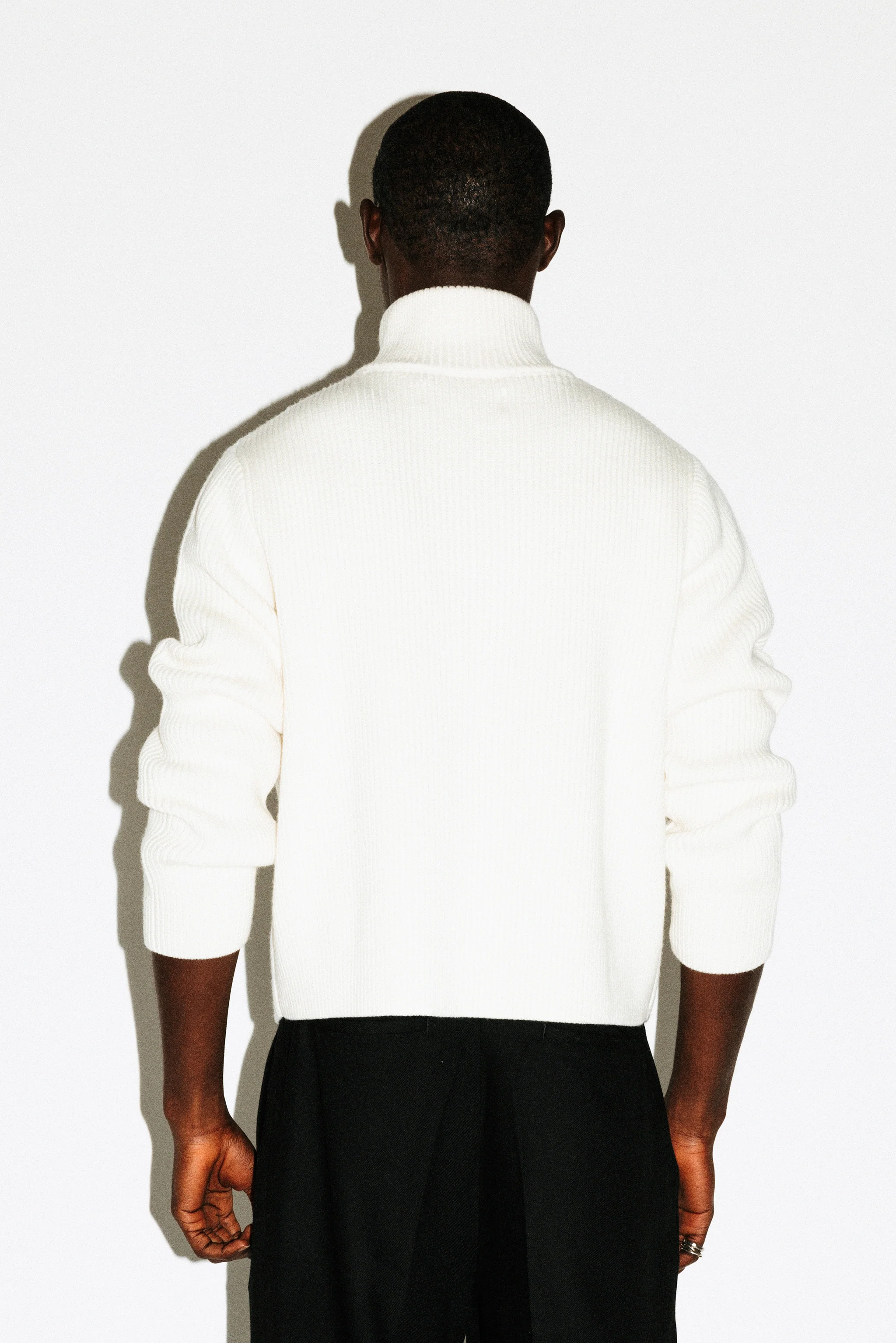 Walden Chunky Half-Zip Wool Sweater - Image 9