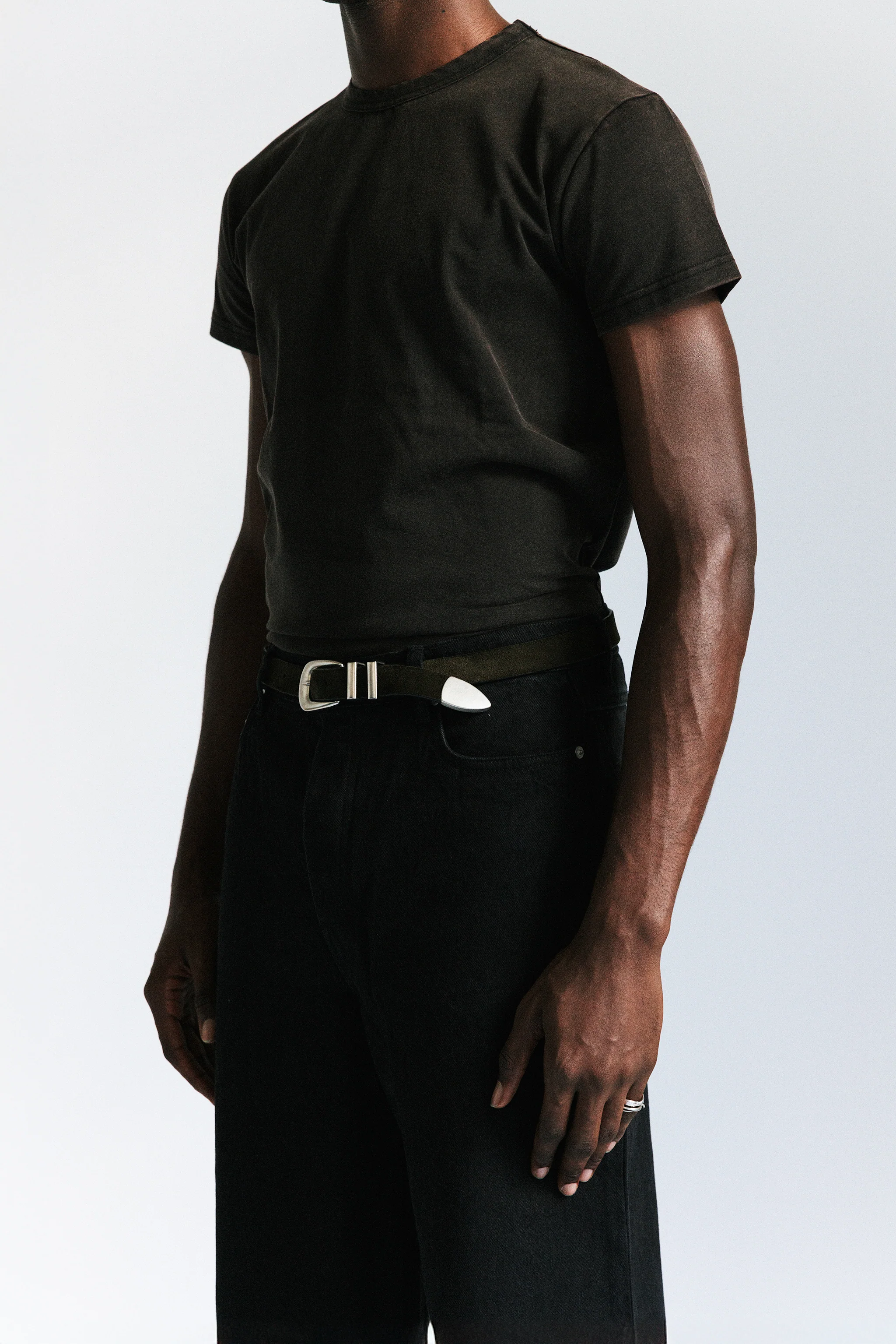 Wilshire Western Leather Belt - Image 8