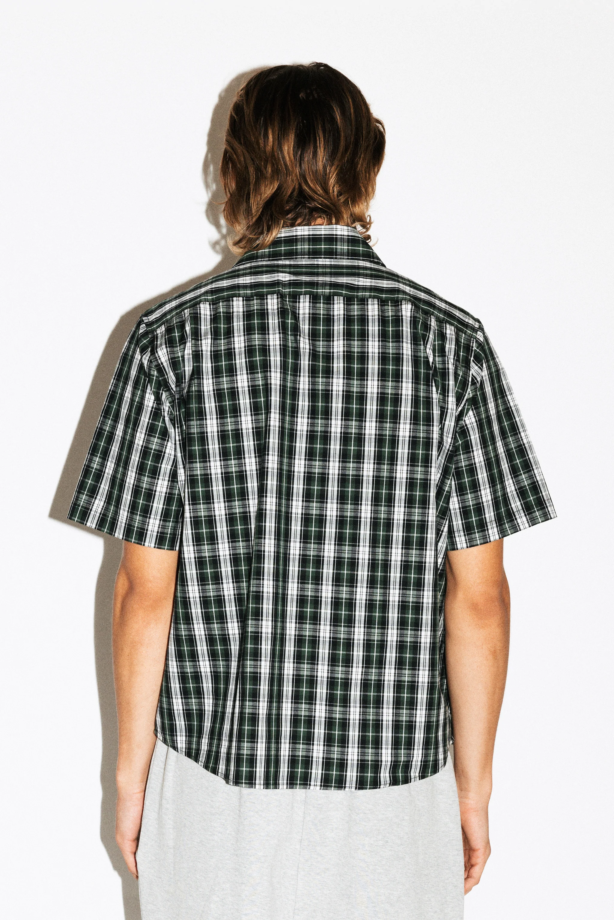 Zephyr Boxy Short-Sleeve Button Up Shirt - Image 10