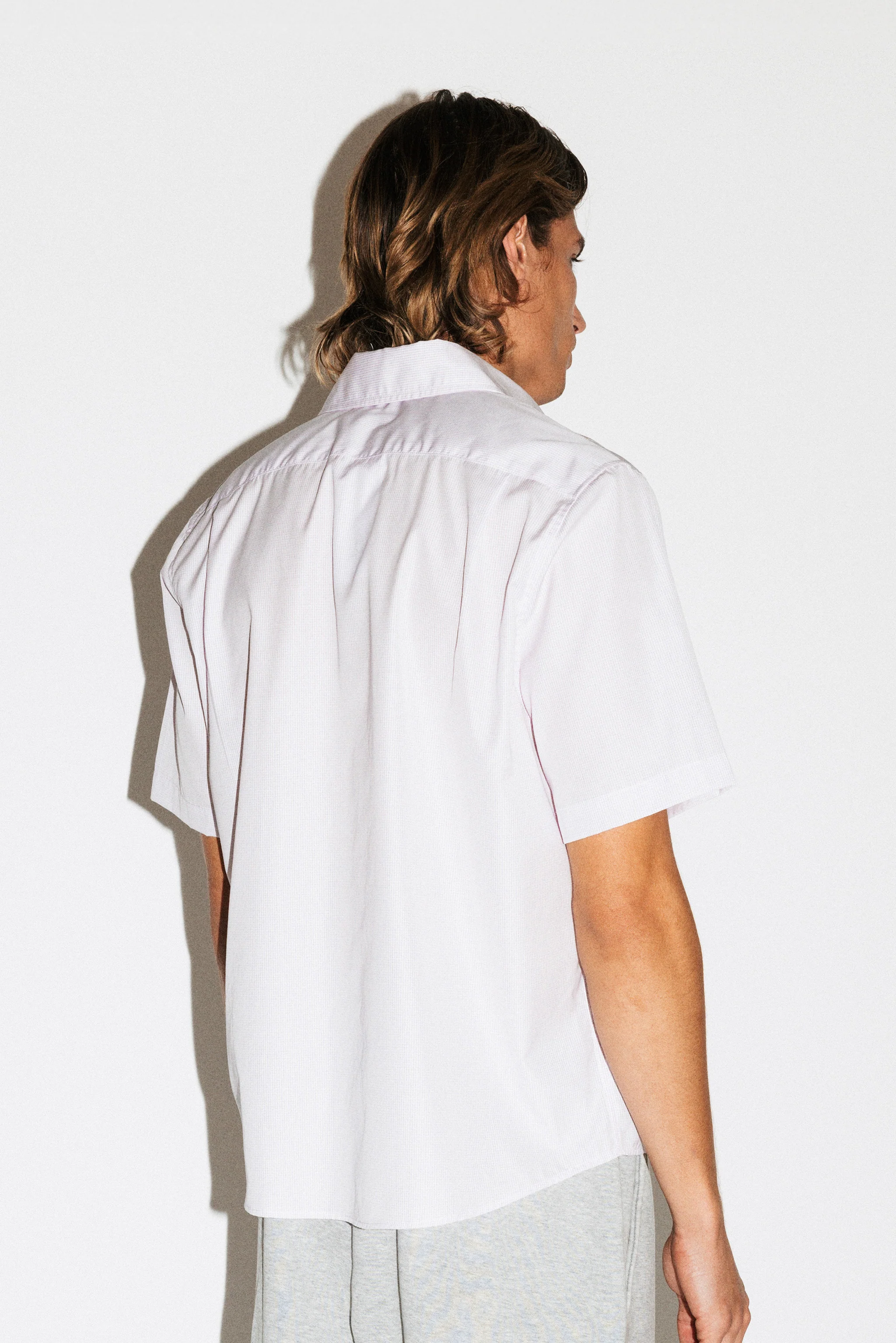 Zephyr Boxy Short-Sleeve Button Up Shirt - Image 14