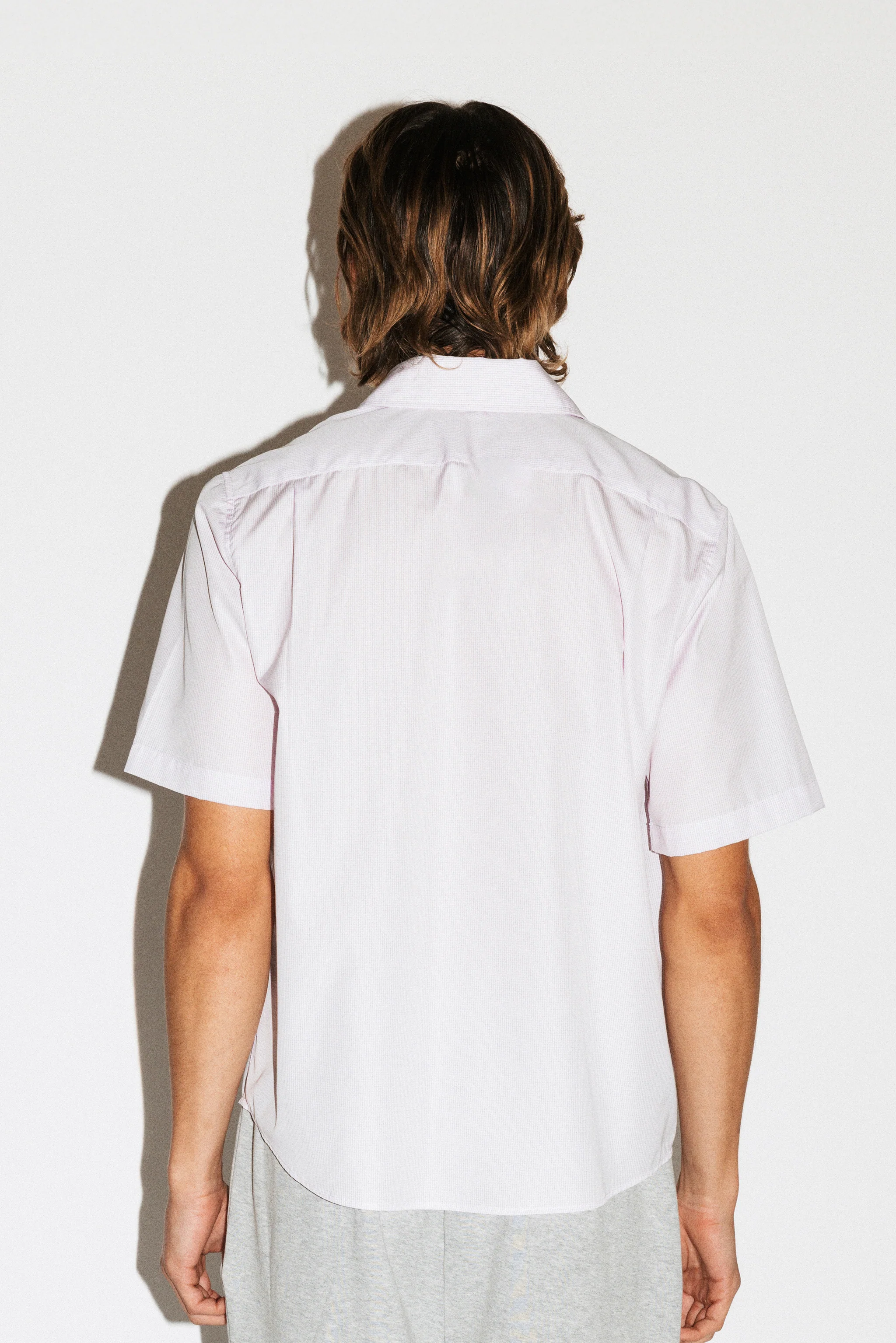 Zephyr Boxy Short-Sleeve Button Up Shirt - Image 15