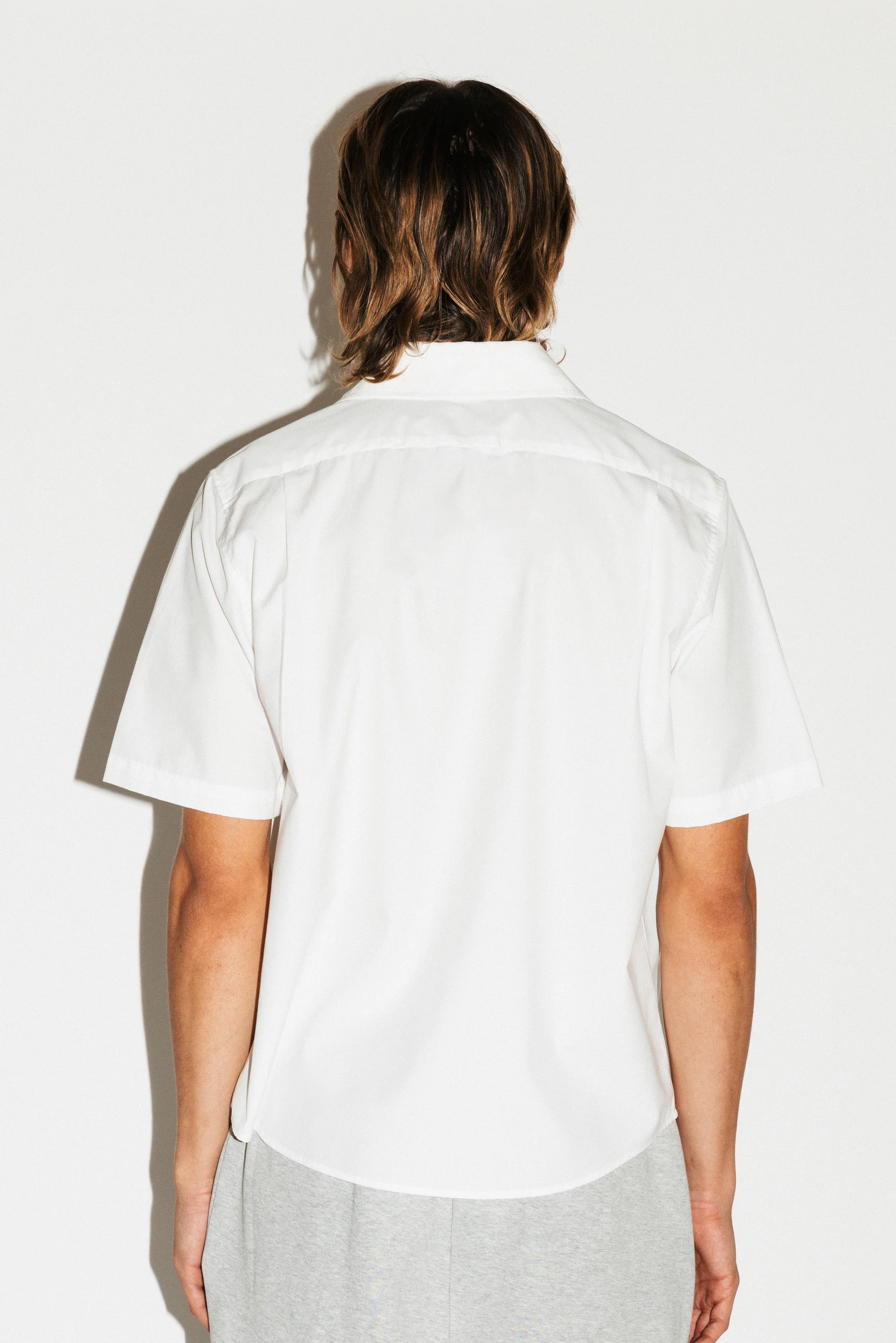 Zephyr Boxy Short-Sleeve Button Up Shirt - Image 5